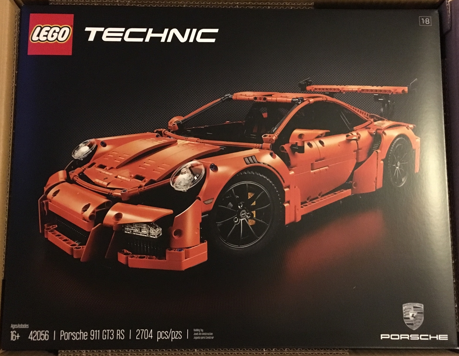 Tilbagetrækning kopi indbildskhed Set Review - Porsche 911 GT3 RS - #42056 - Technic - Part 1 — Bricks for  Bricks