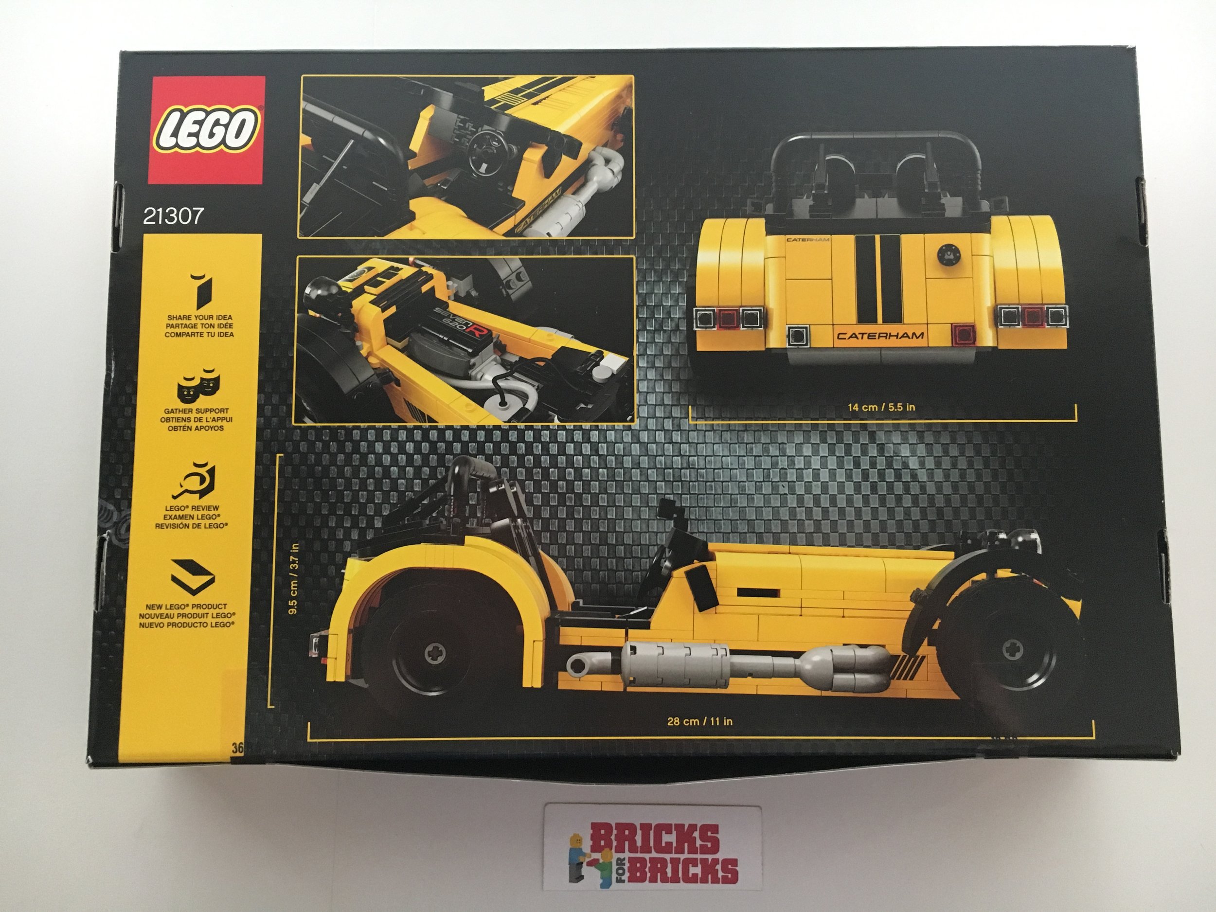 Retaliate Som regel Sway Set Review - Caterham Seven 620R - #21307 - LEGO Ideas — Bricks for Bricks