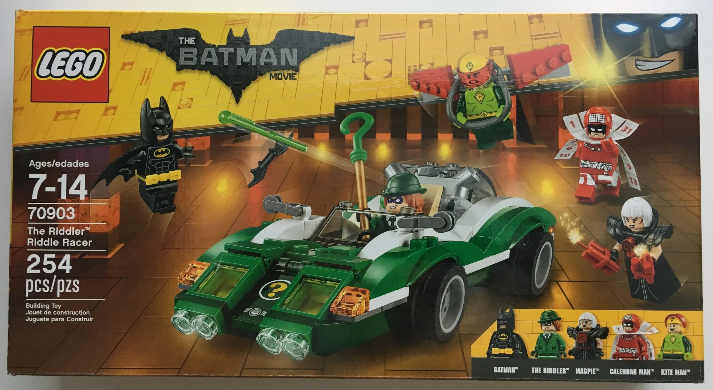 Dc Super Heroes Unite Lego Batman Movie RIDDLER RIDDLE