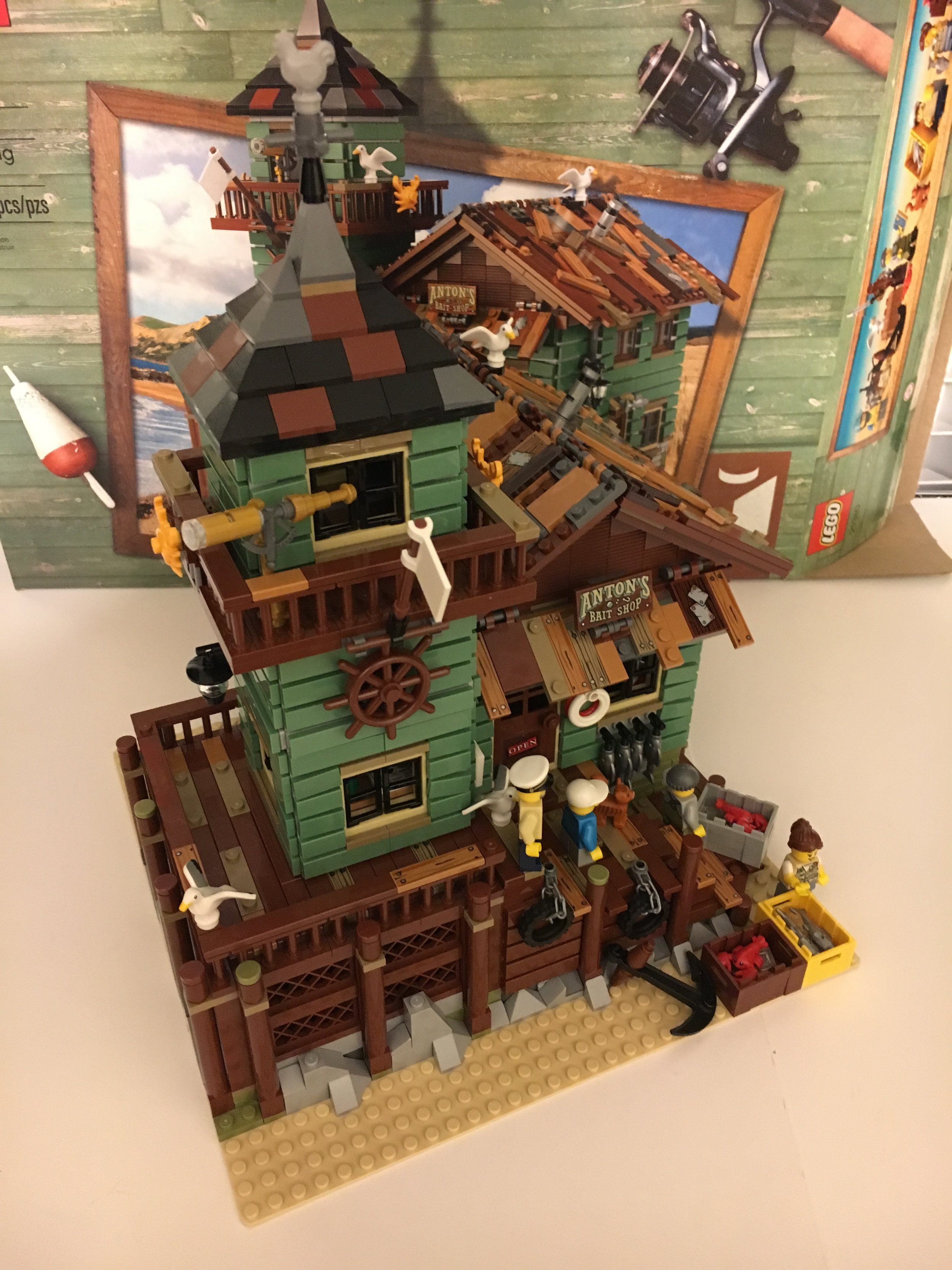 Set Review - #21310 - Old Fishing Store - LEGO Ideas — Bricks for Bricks