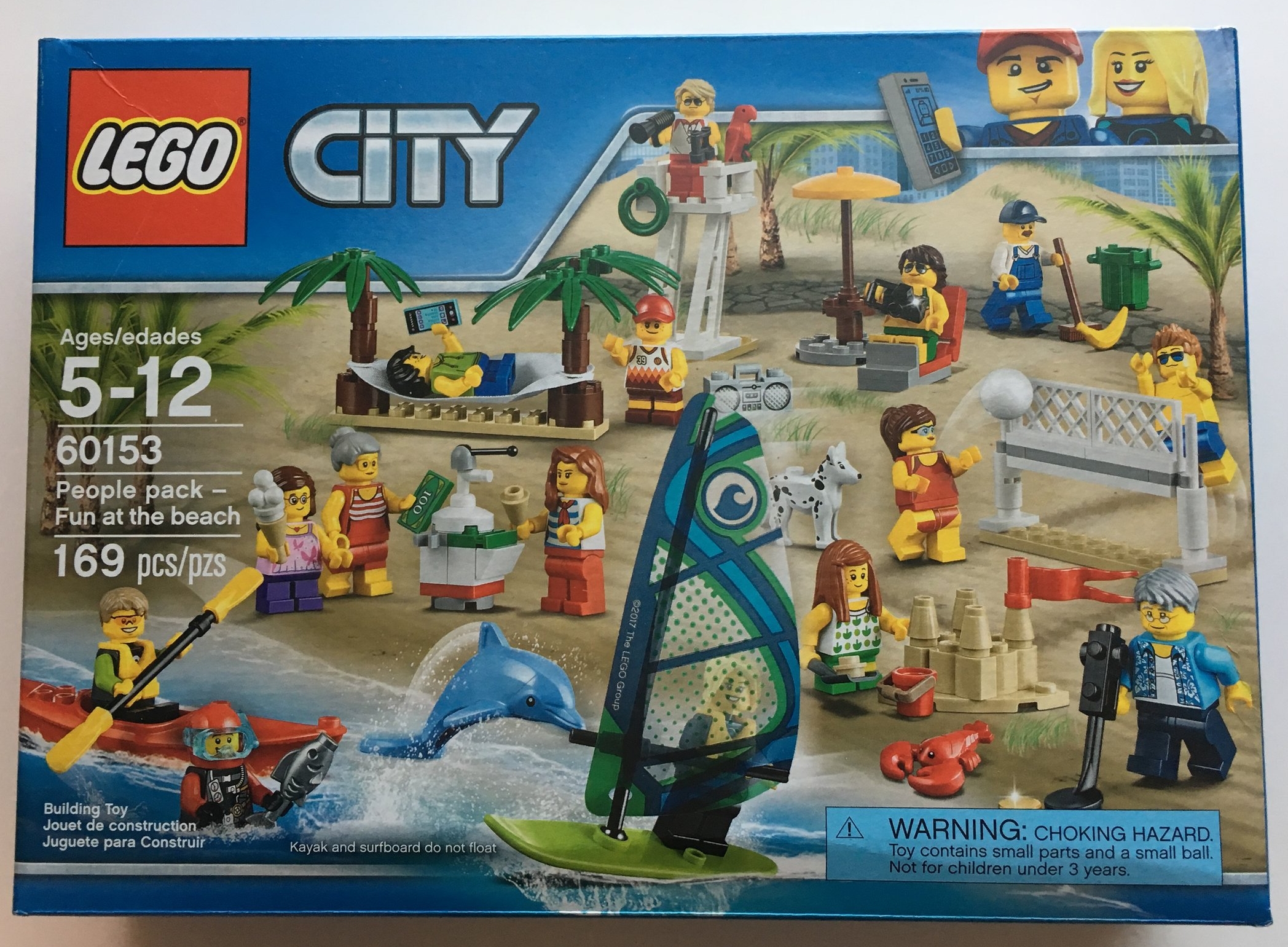 Lego City Ice Cream Minifigure and Machine from Fun at the Beach 60153 New