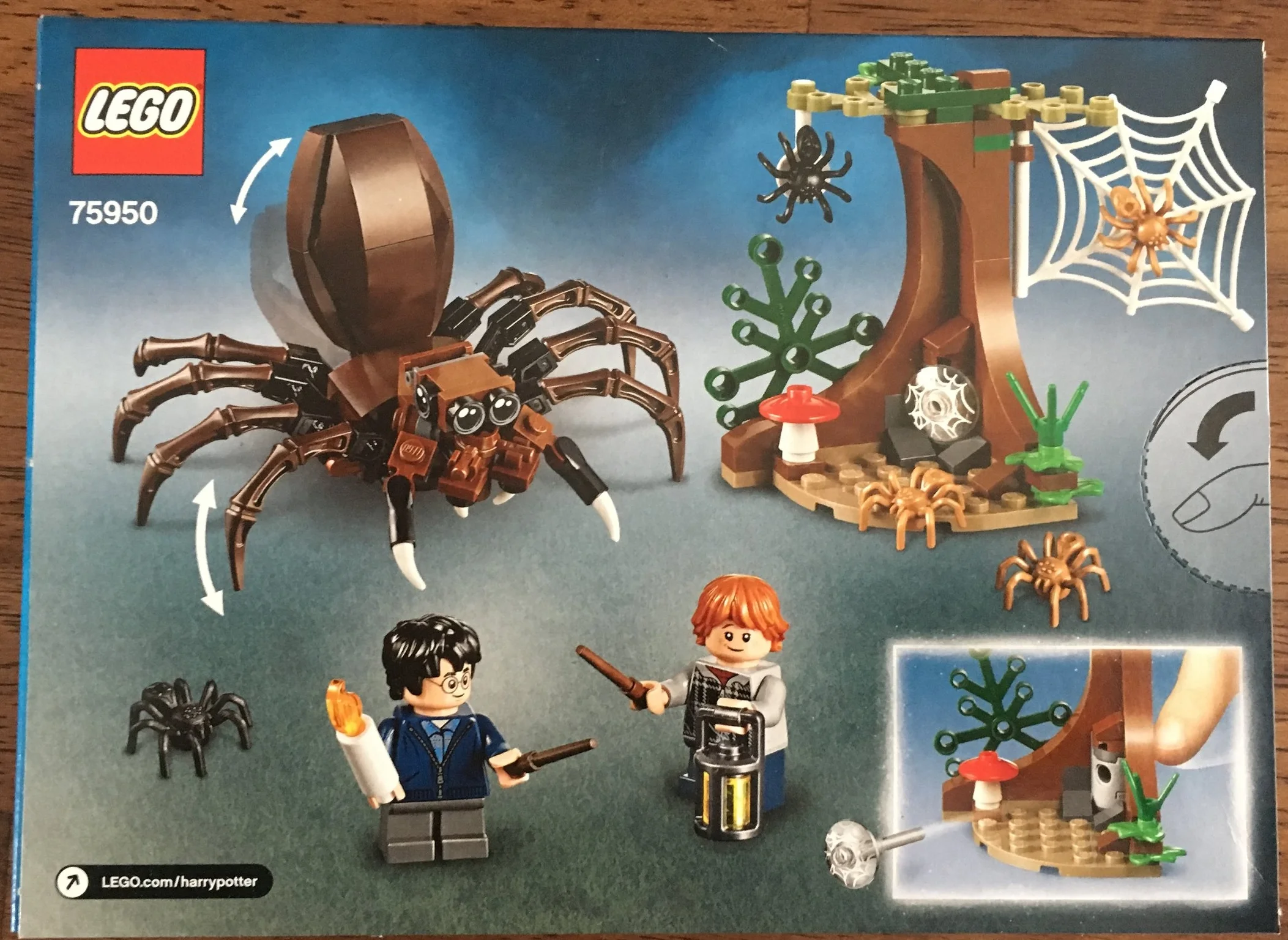 lego harry potter spider