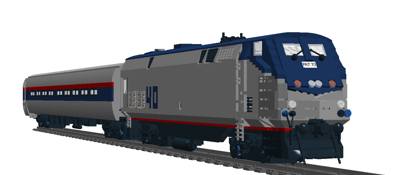 lego amtrak train set