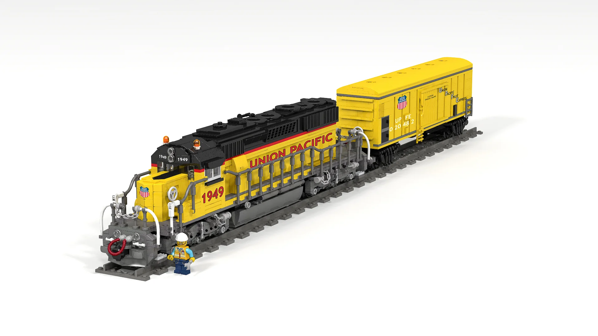 lego amtrak train