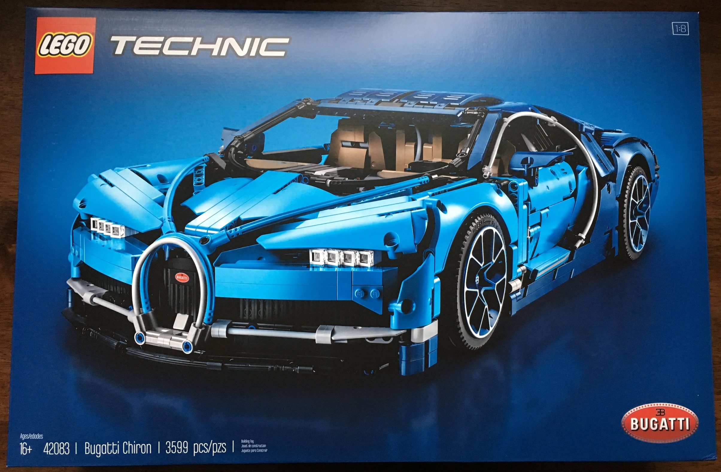 Bugatti Chiron Compatibile 42083 Compatibile %LEGO technic 