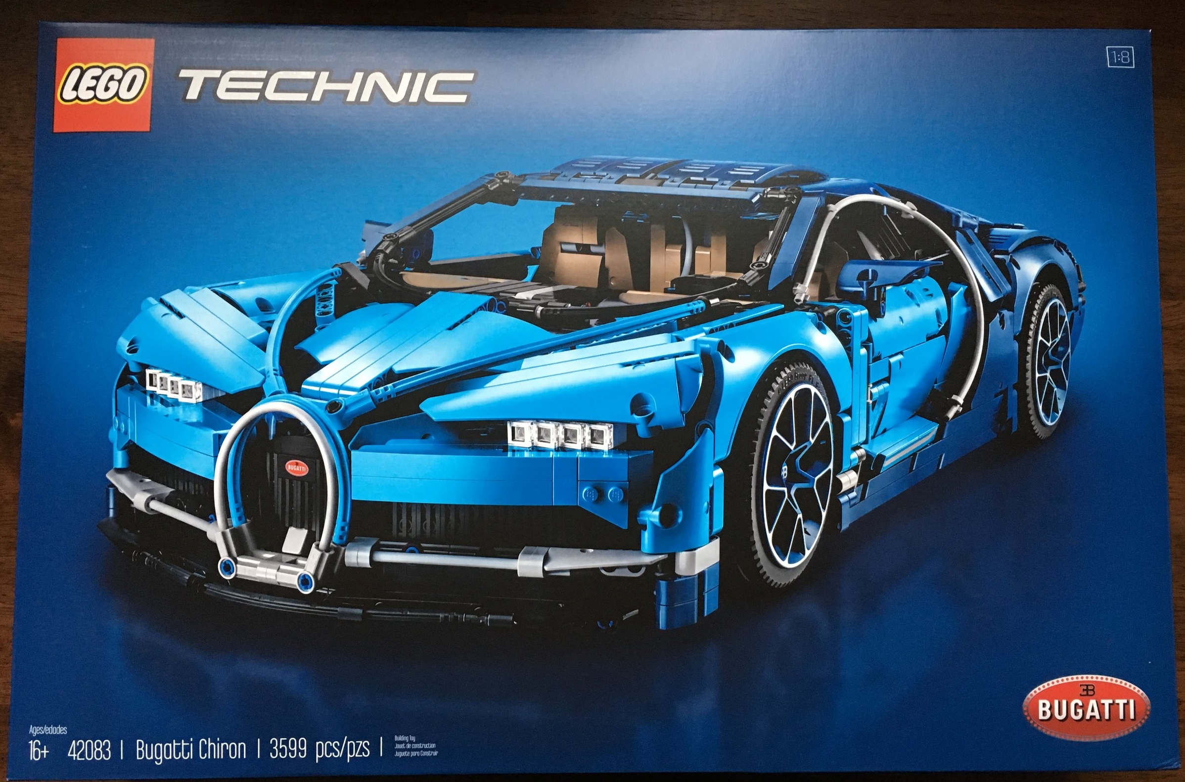 Custom Technic Bugatti Chiron 42083 UA Brand New Set FAST SHIPPING 