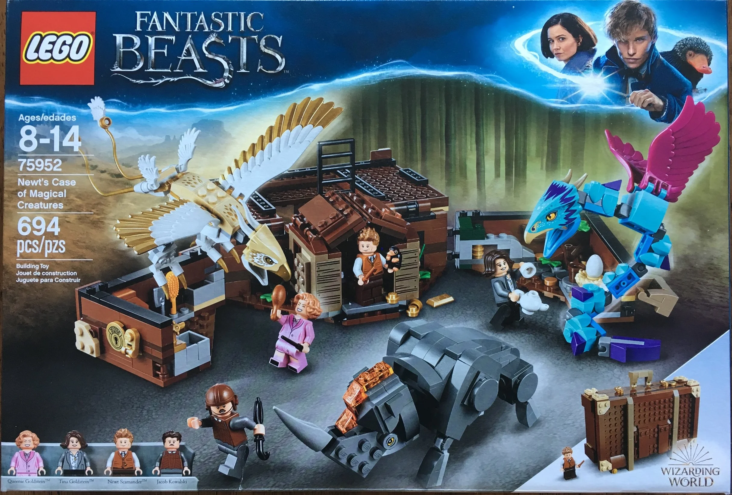 Set Review - #75952-1 - Newt's Case of Magical Creatures - Fantastic Beasts - The Wizarding World