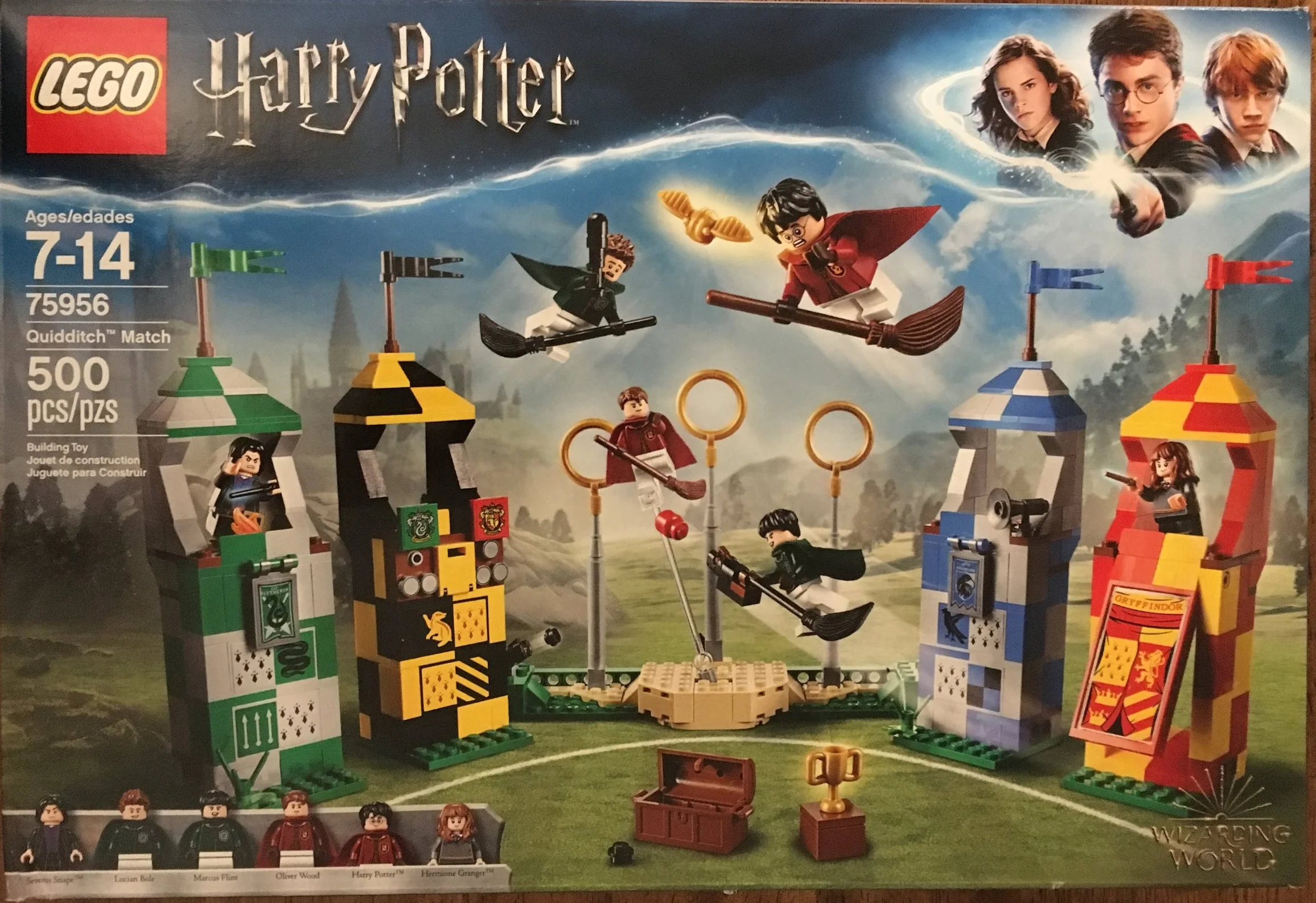 harry potter quidditch match building set