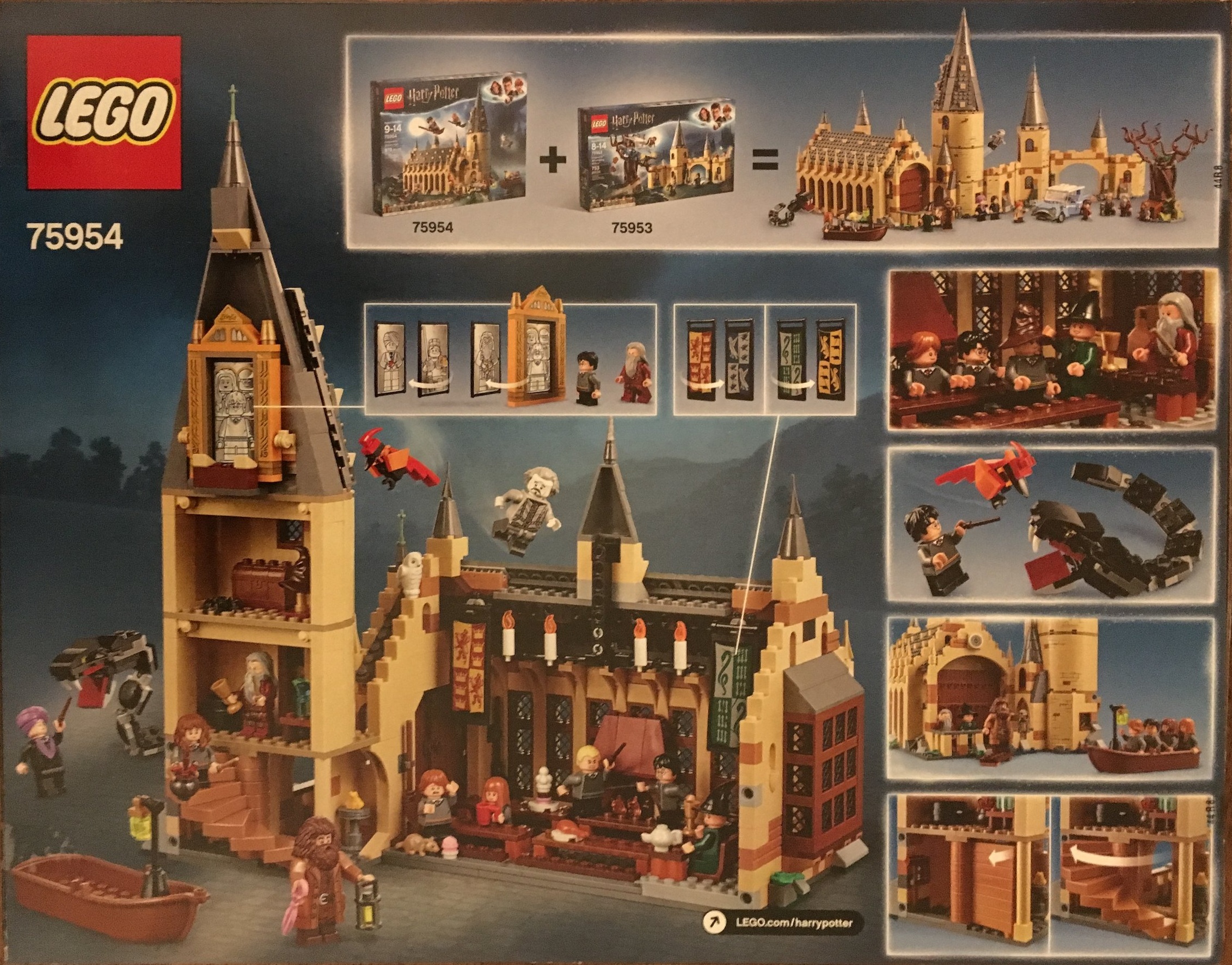 LEGO Harry Potter Hogwarts Great Hall Set 75954