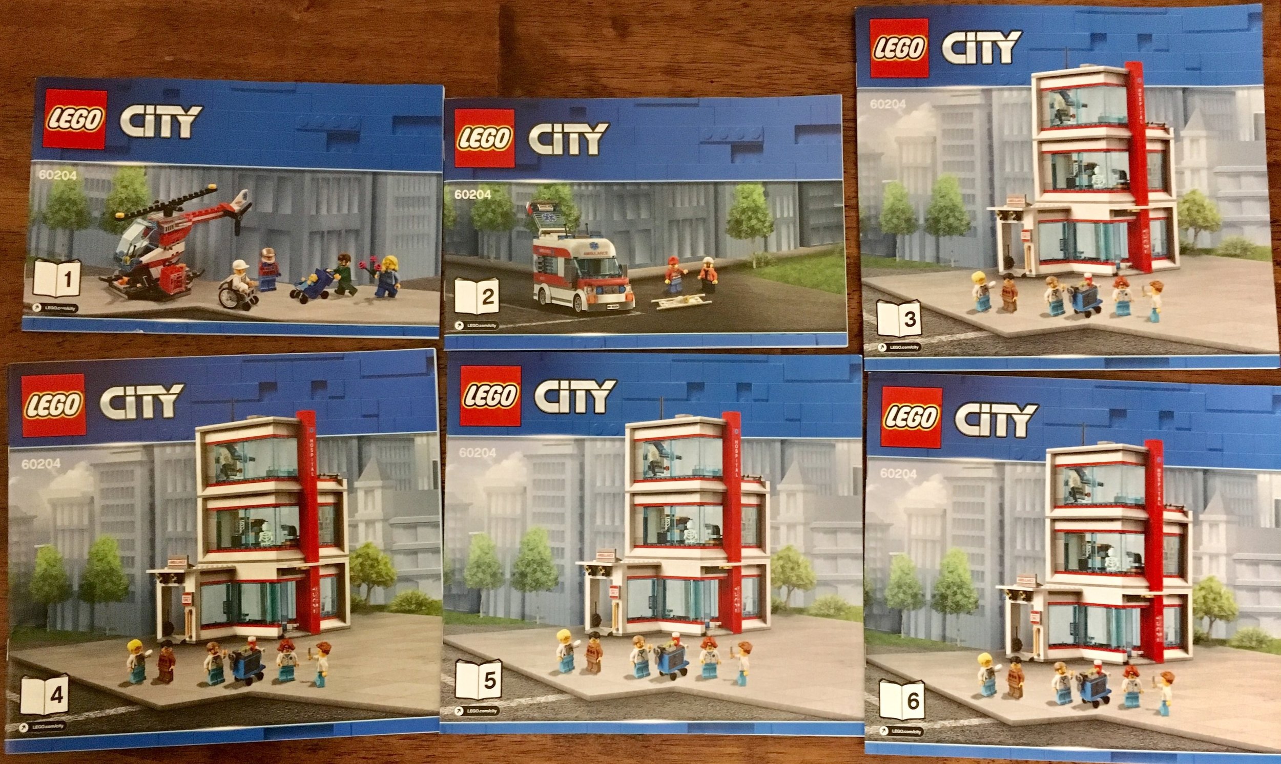 Finde sig i svovl I Set Review - #60204-1: City Hospital - LEGO City — Bricks for Bricks