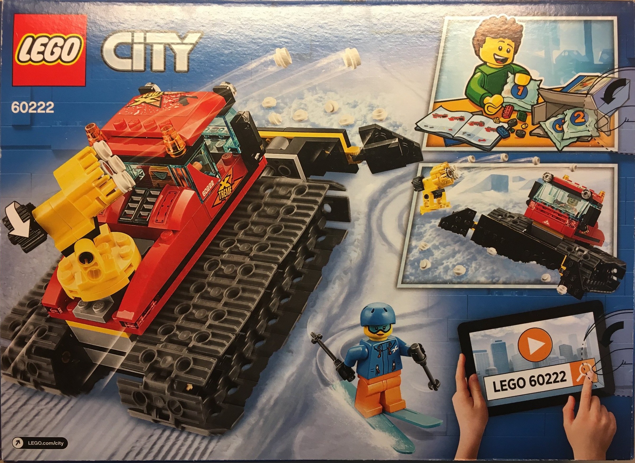 Vågn op porcelæn bitter Set Review - #60222-1: Snow Groomer - LEGO CITY — Bricks for Bricks