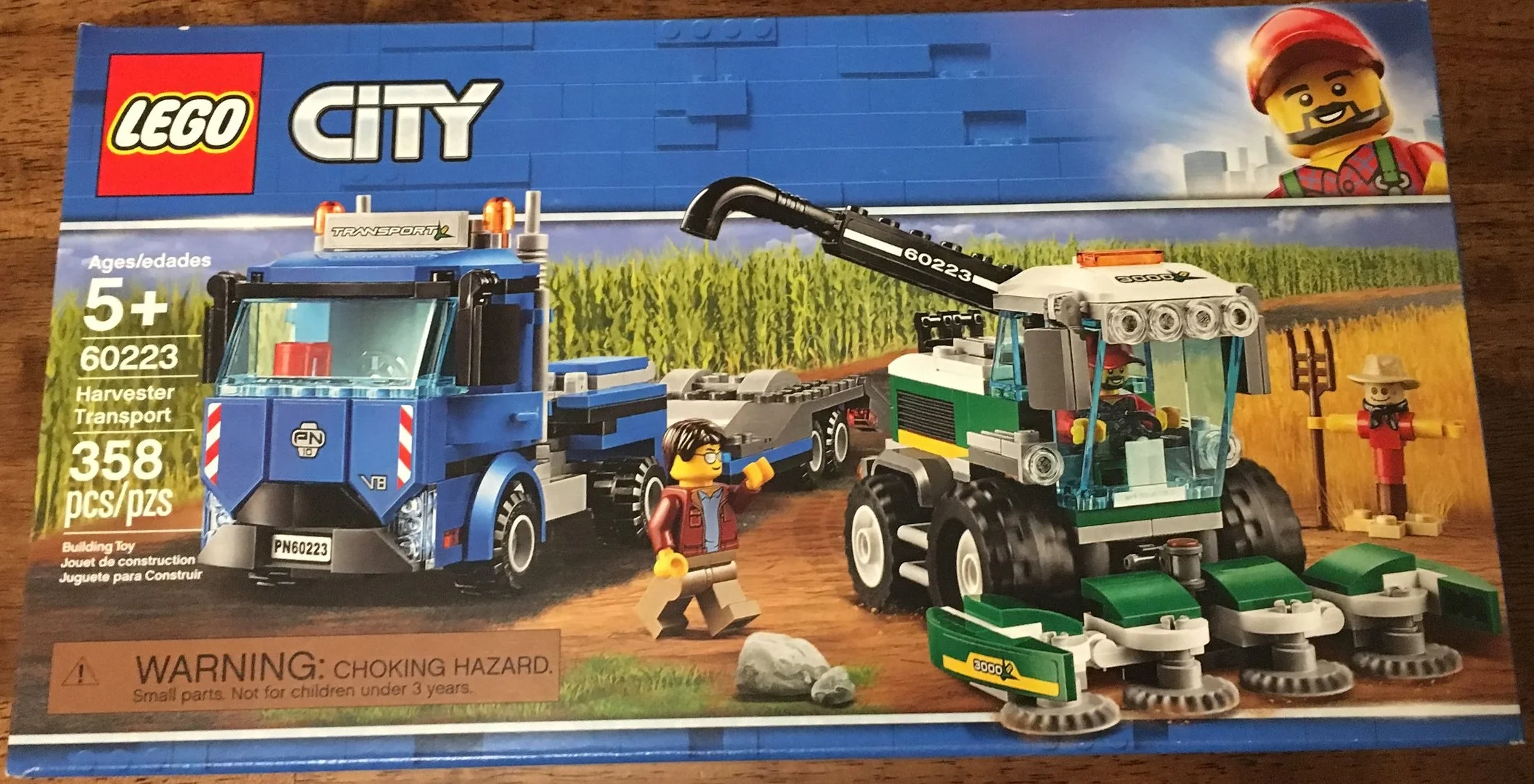 Set Review - #60223-1: Harvester Transport - LEGO CITY