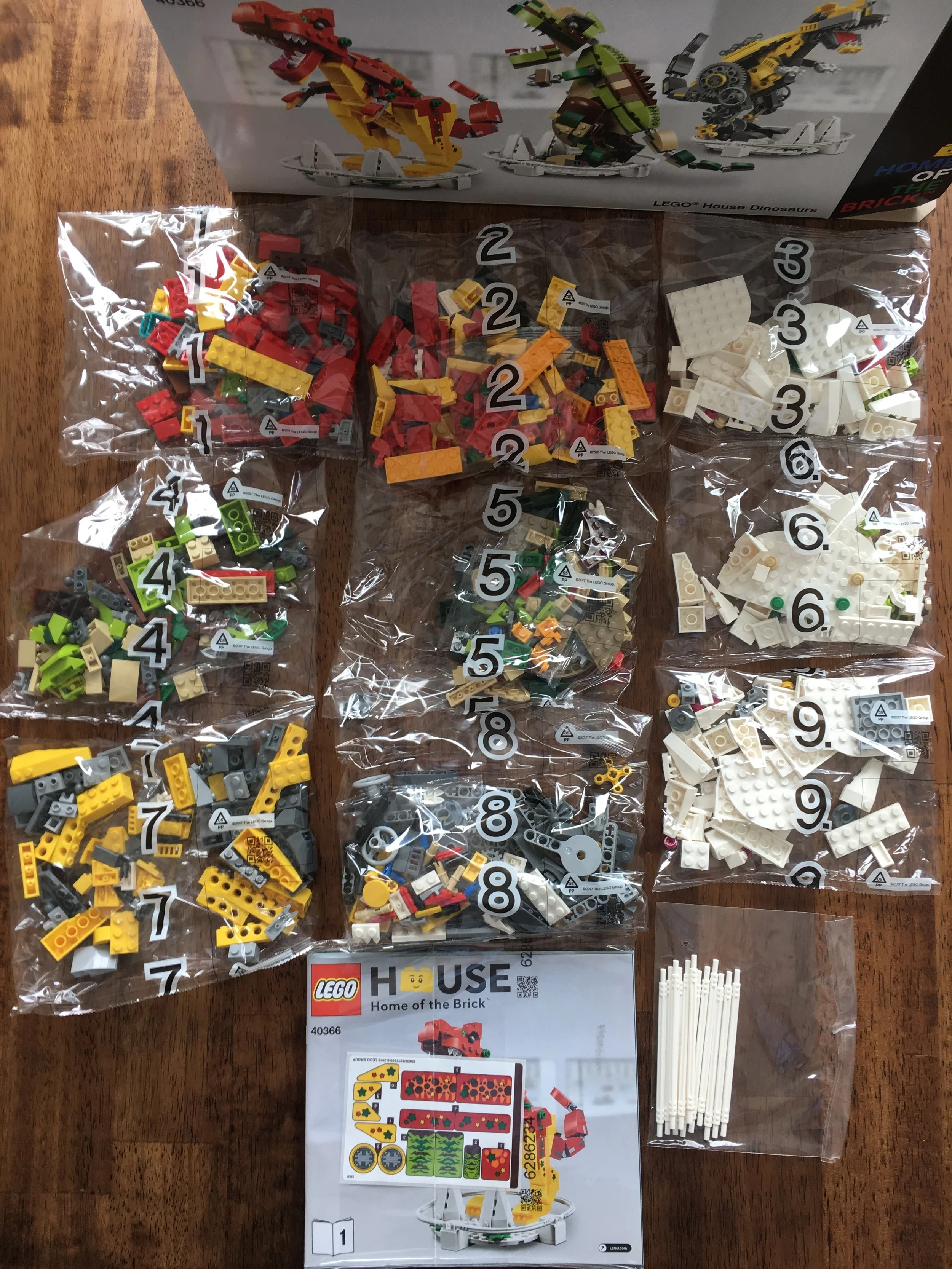 lego house dinosaurs 40366