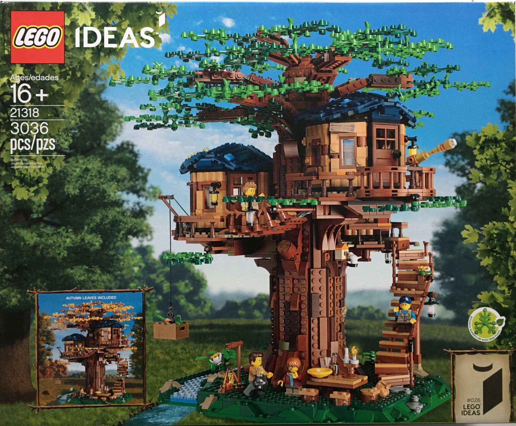 Set - #21318-1: Tree House - Ideas Bricks for Bricks