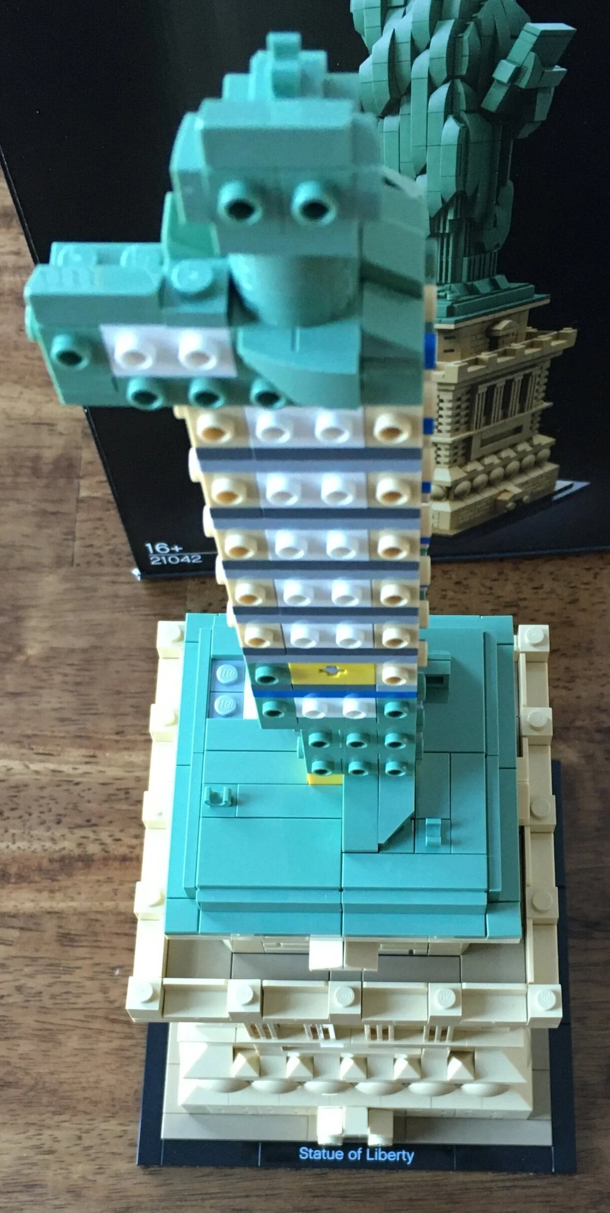target statue of liberty lego