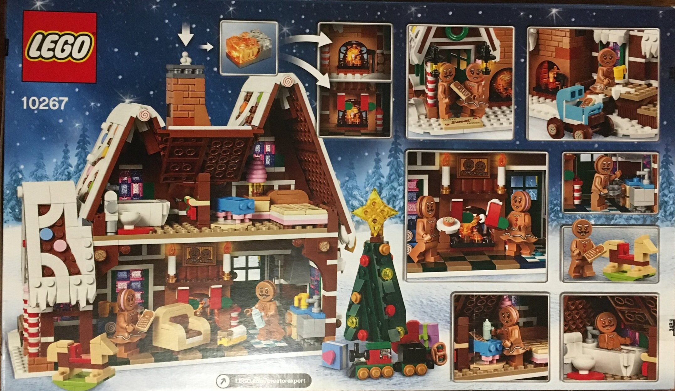 #10267-1: Gingerbread House - Creator Expert - Winter Village — Bricks for Bricks
