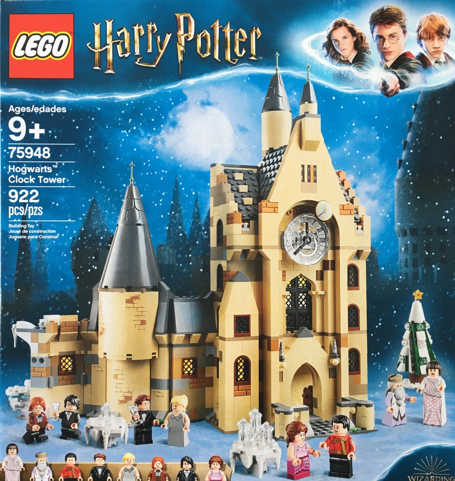 LEGO Clock Tower Interior  Lego hogwarts, Harry potter lego sets, Lego  harry potter moc