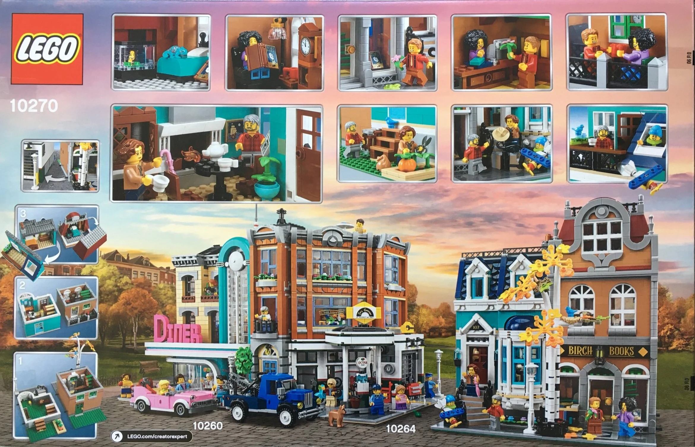 Set Review - #10270-1: Bookshop - Creator Expert — Bricks for Bricks