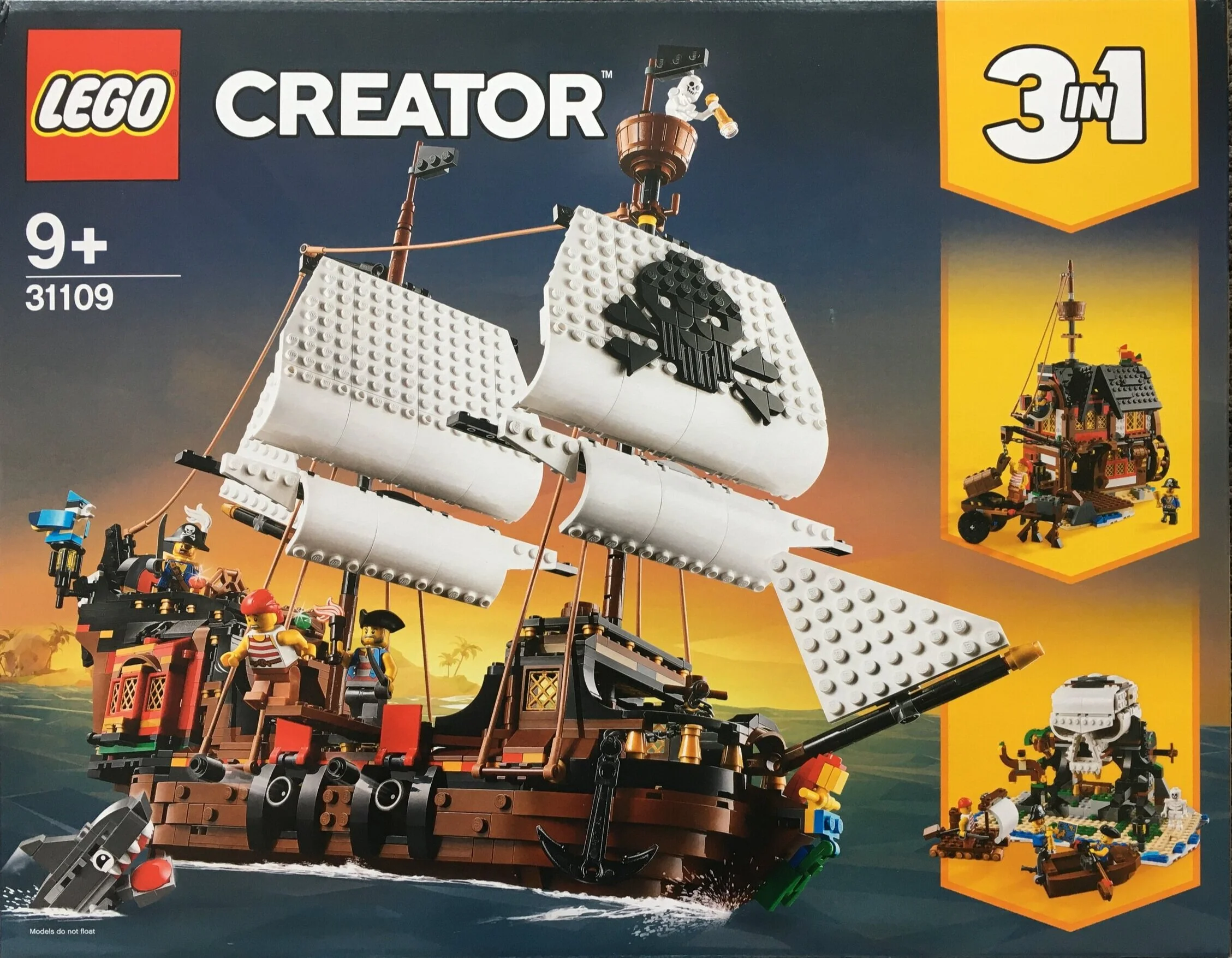lego 3 in 1 ship