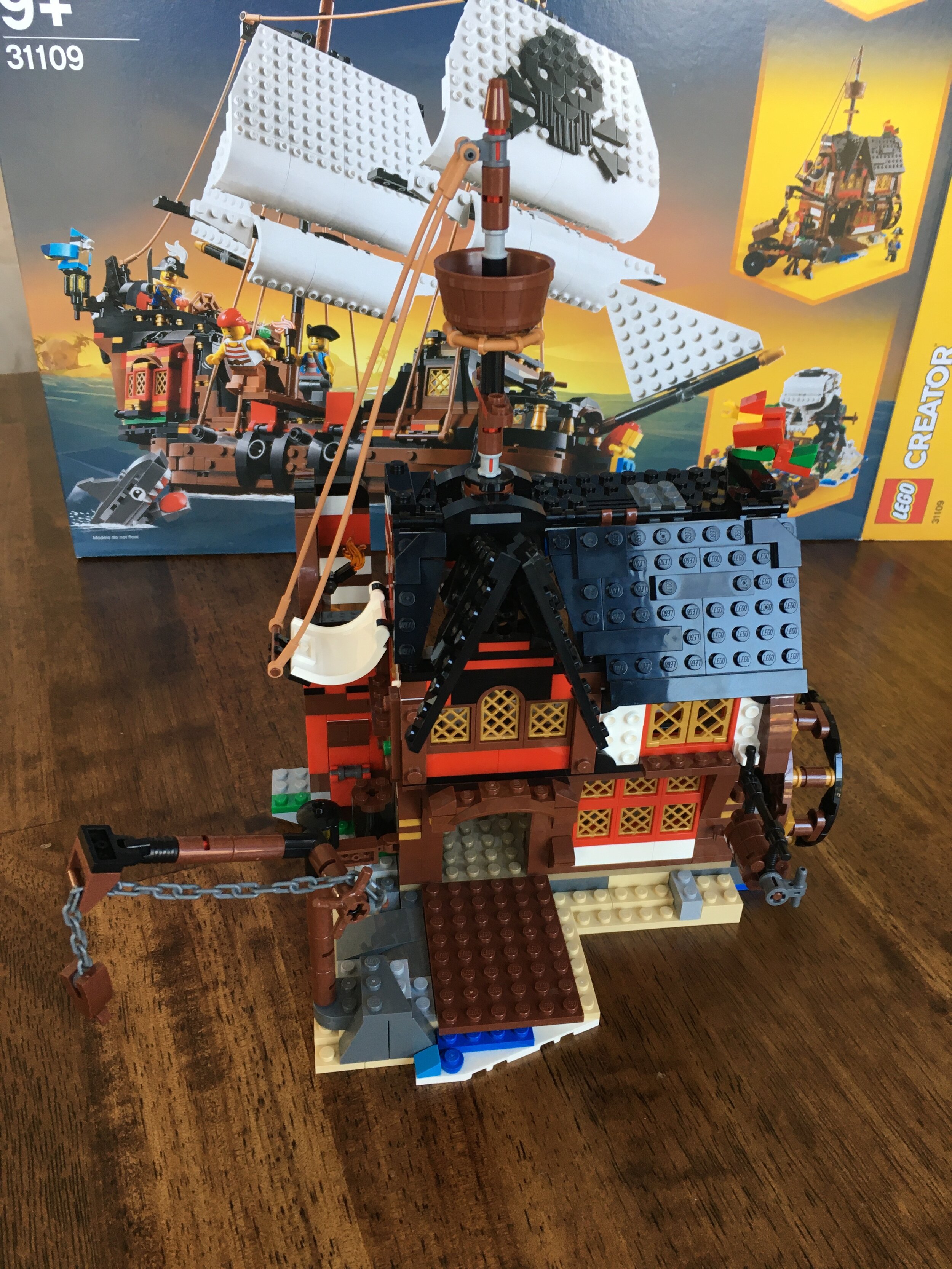 LEGO Creator 3 in 1 Pirate Ship Toy Set 31109
