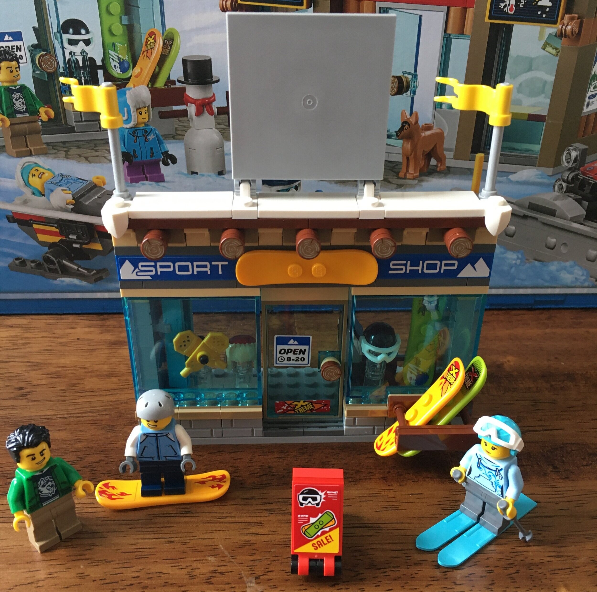 Lego City Ski Resort Construction Kit (60203) Building Kit 806 Pcs Retired  Set