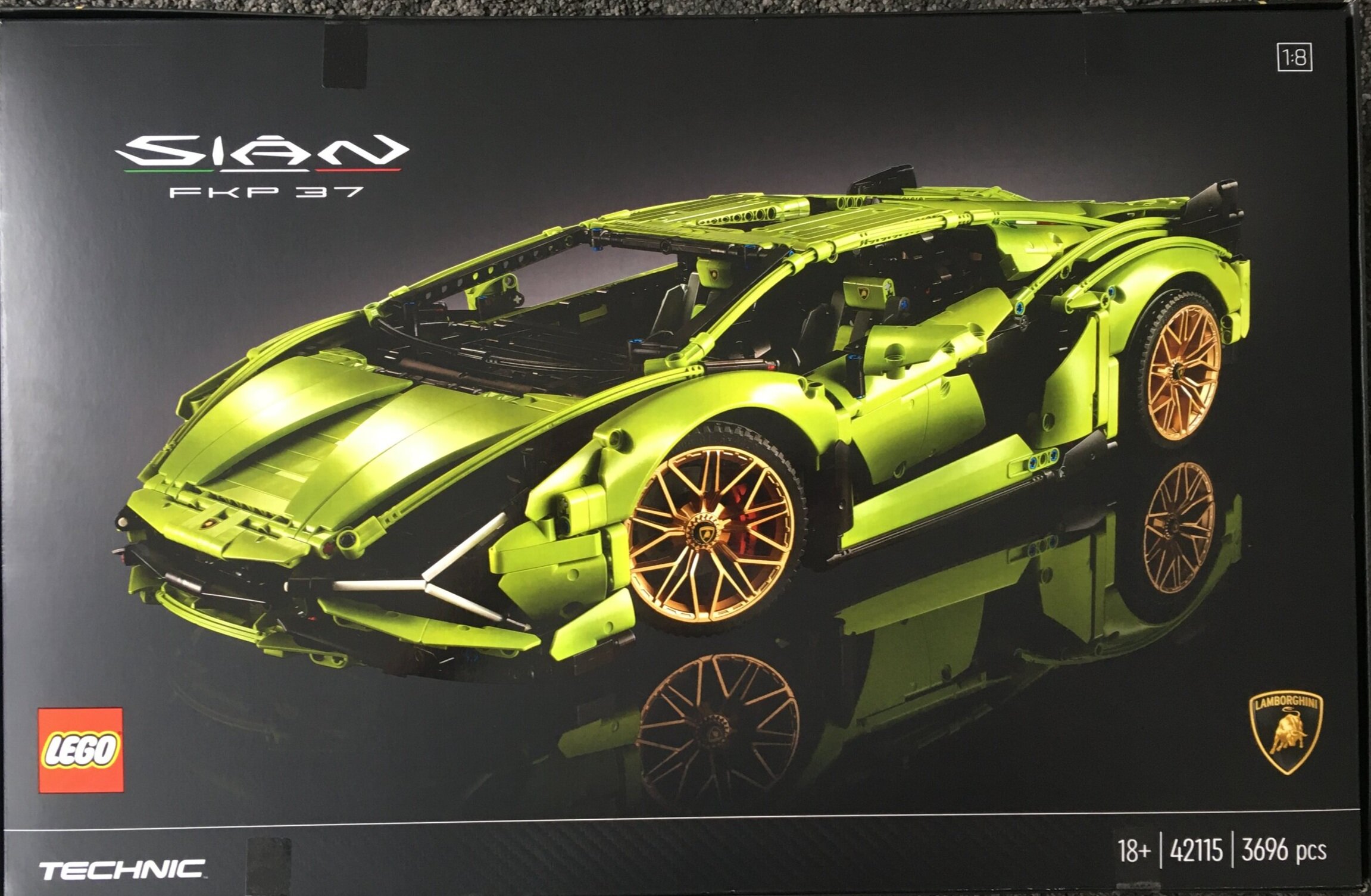 Set Review - #42115-1 - Lamborghini Sian FKP 37 - Technic — Bricks for  Bricks
