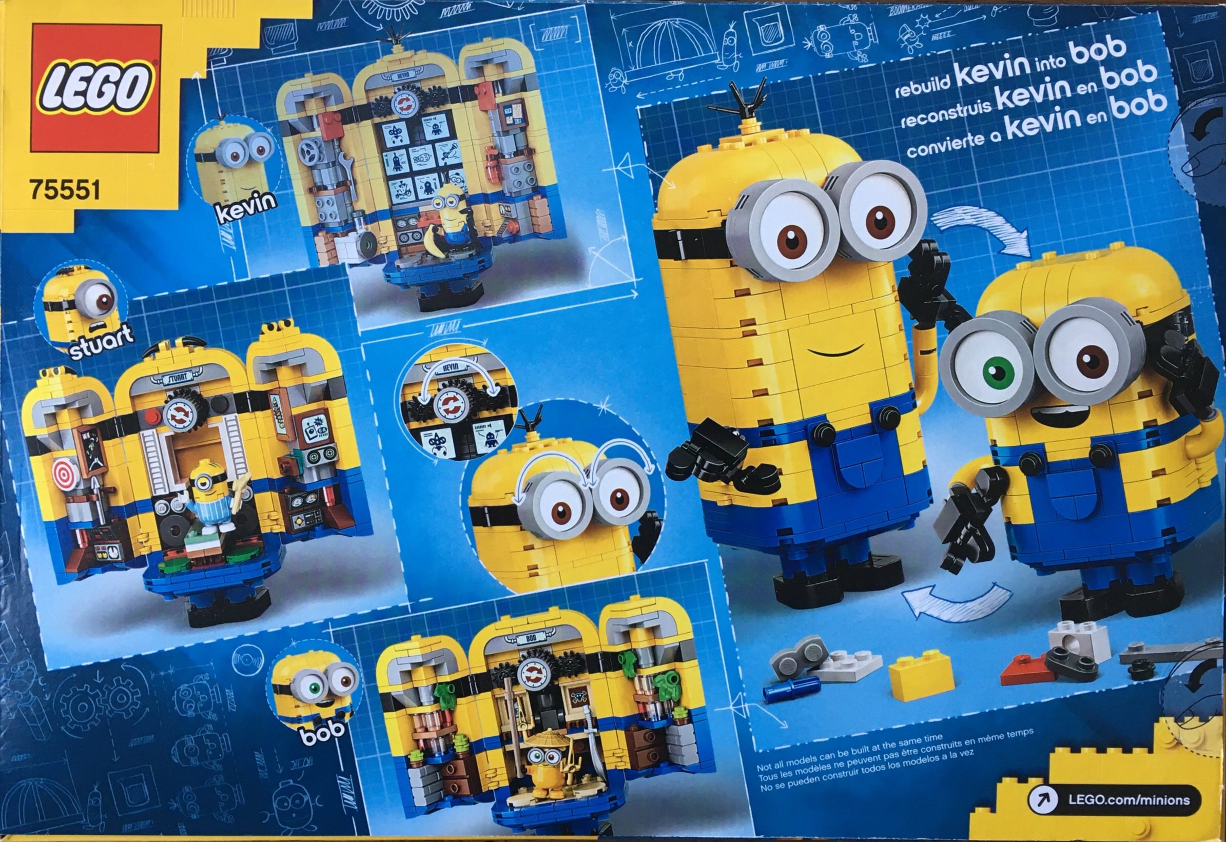 Lego Original Stickers Decal From Set 75551 Brick Built Minions And Their Lair Toys Hobbies Building Toys Sets Packs - trunks roblox decal