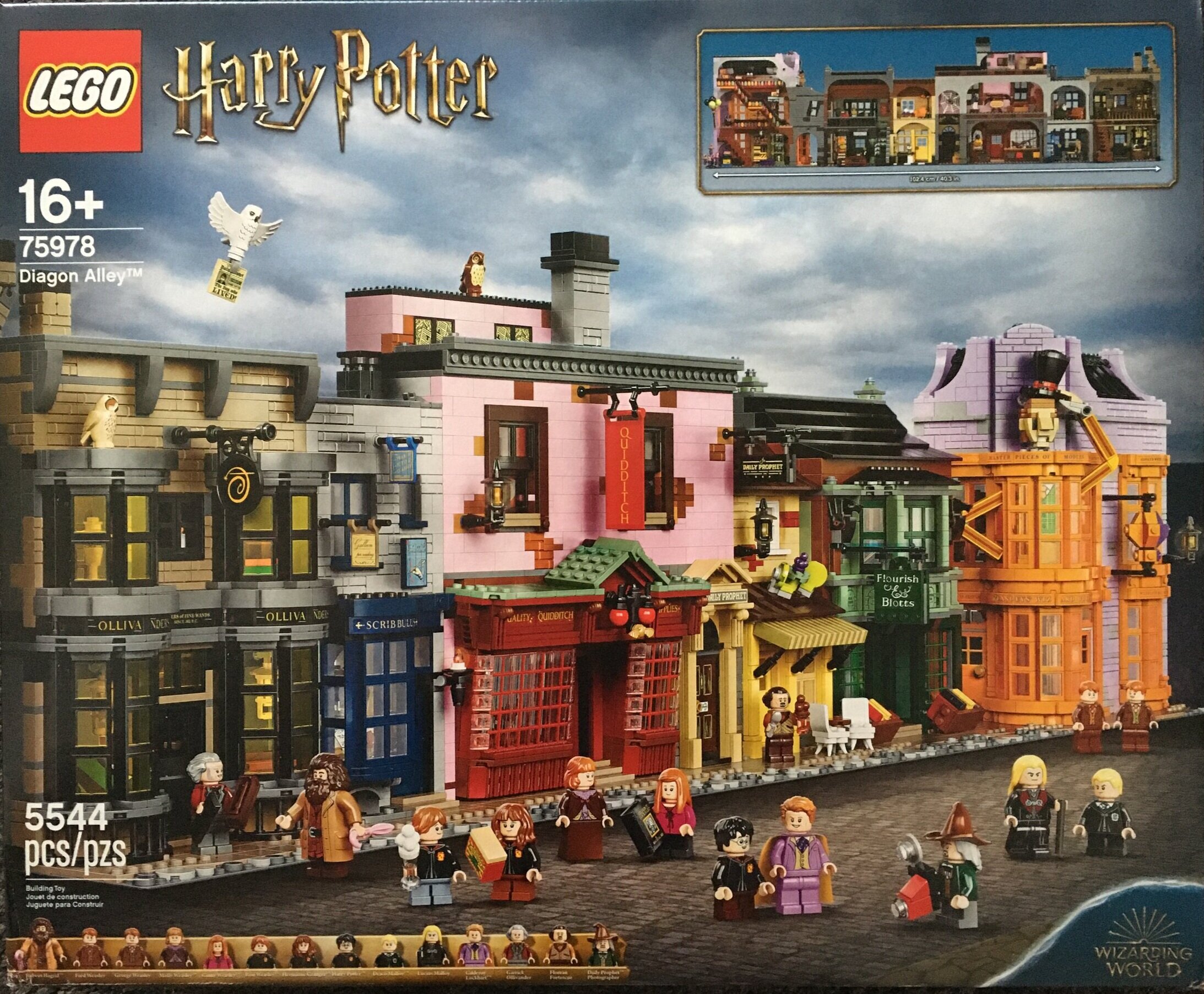 ▻ Vite testé : LEGO Harry Potter 75978 Diagon Alley - HOTH BRICKS