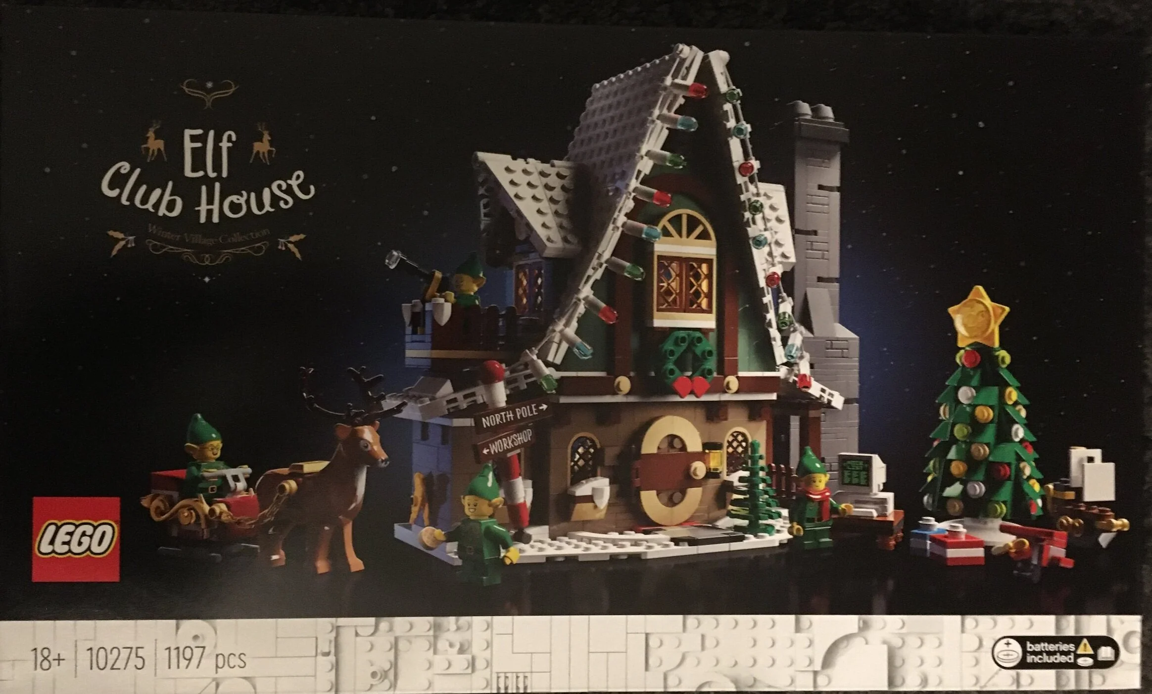 Set Review - #10275-1: Elf Club House - Winter Village - 18+