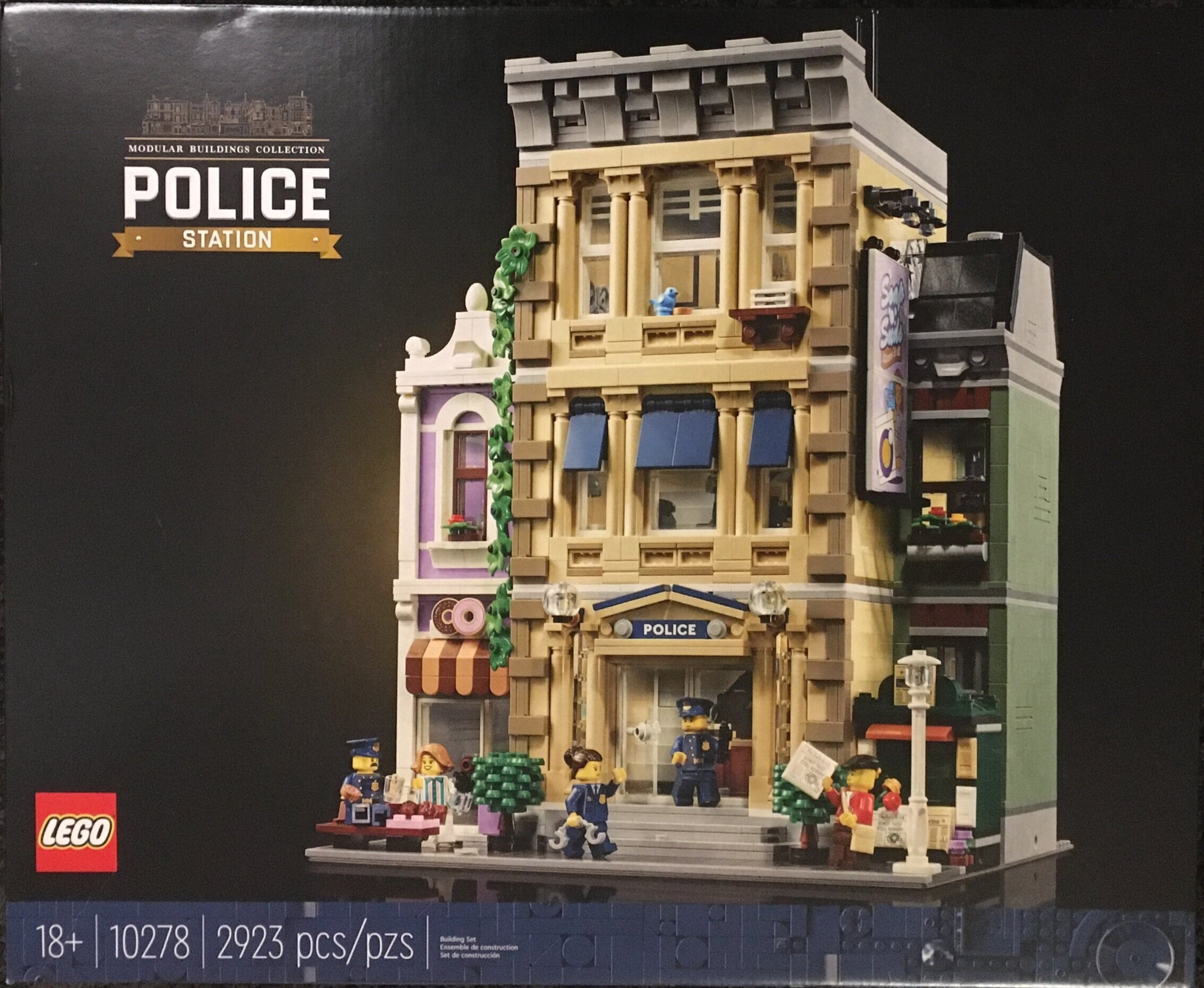 Set Review #10278-1: Police Station 18+ - Modular Buildings Collection — Bricks for Bricks
