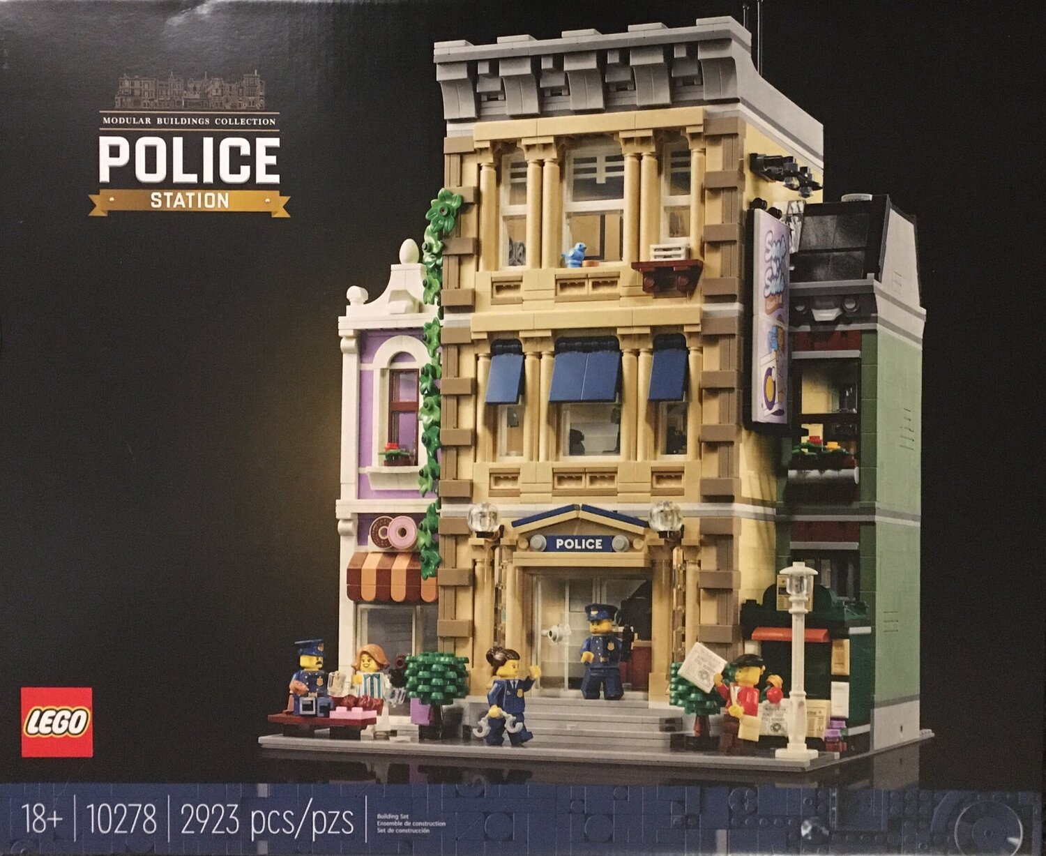 Set Review #10278-1: Police Station 18+ - Modular Buildings Collection — Bricks for Bricks