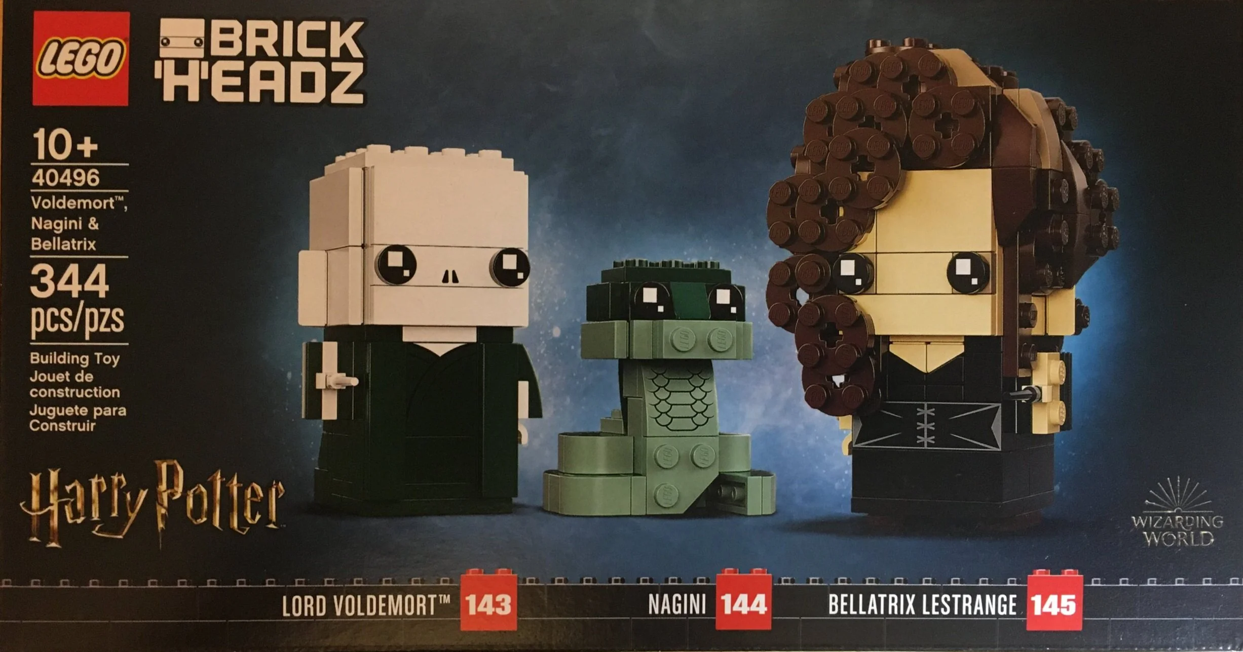 Set Review - #40496-1: Voldemort, Nagini &amp; Bellatrix - Brickheadz - Harry Potter
