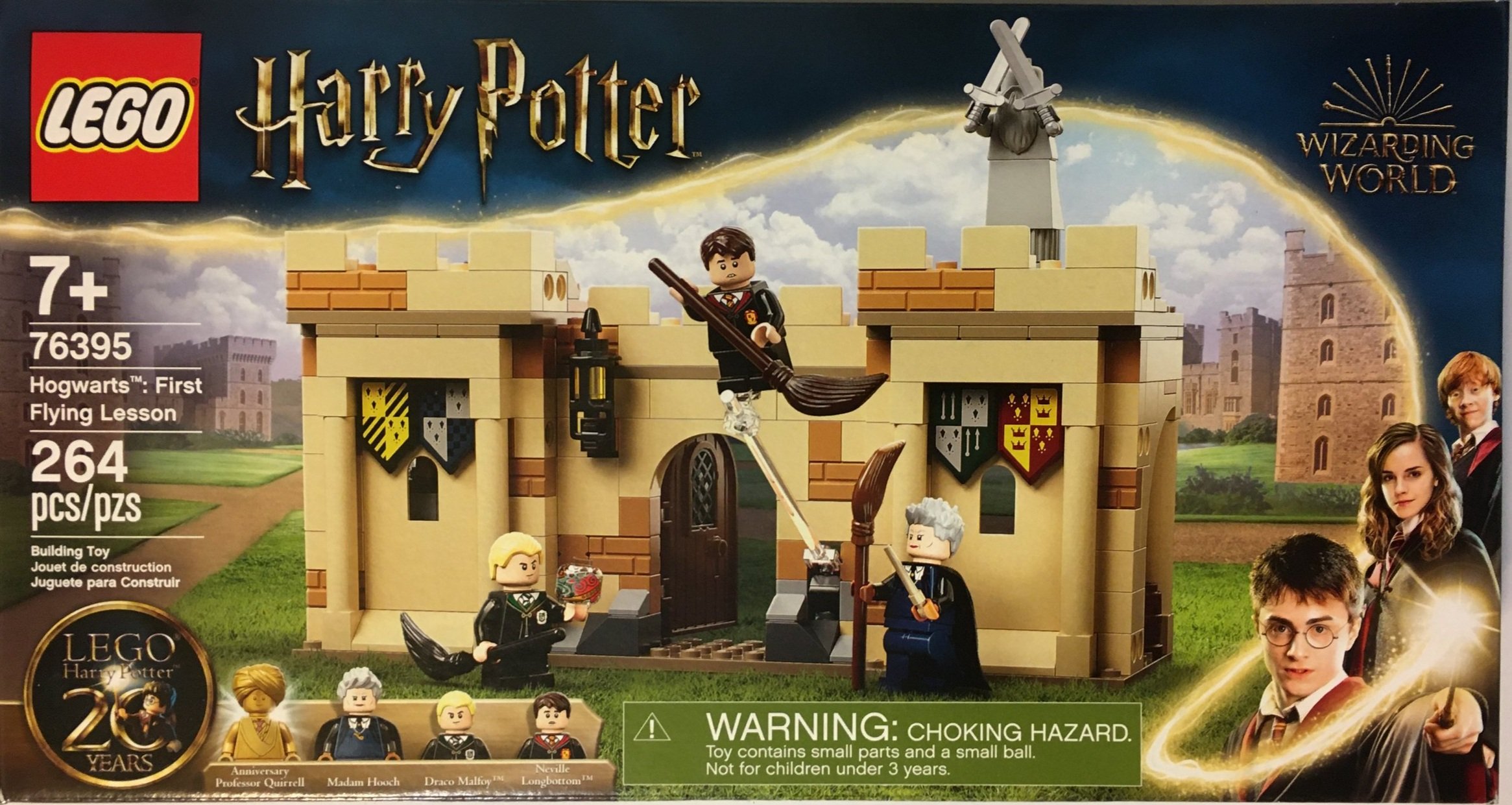 LEGO Harry Potter Hogwarts First Flying Lesson Set 76395 - US