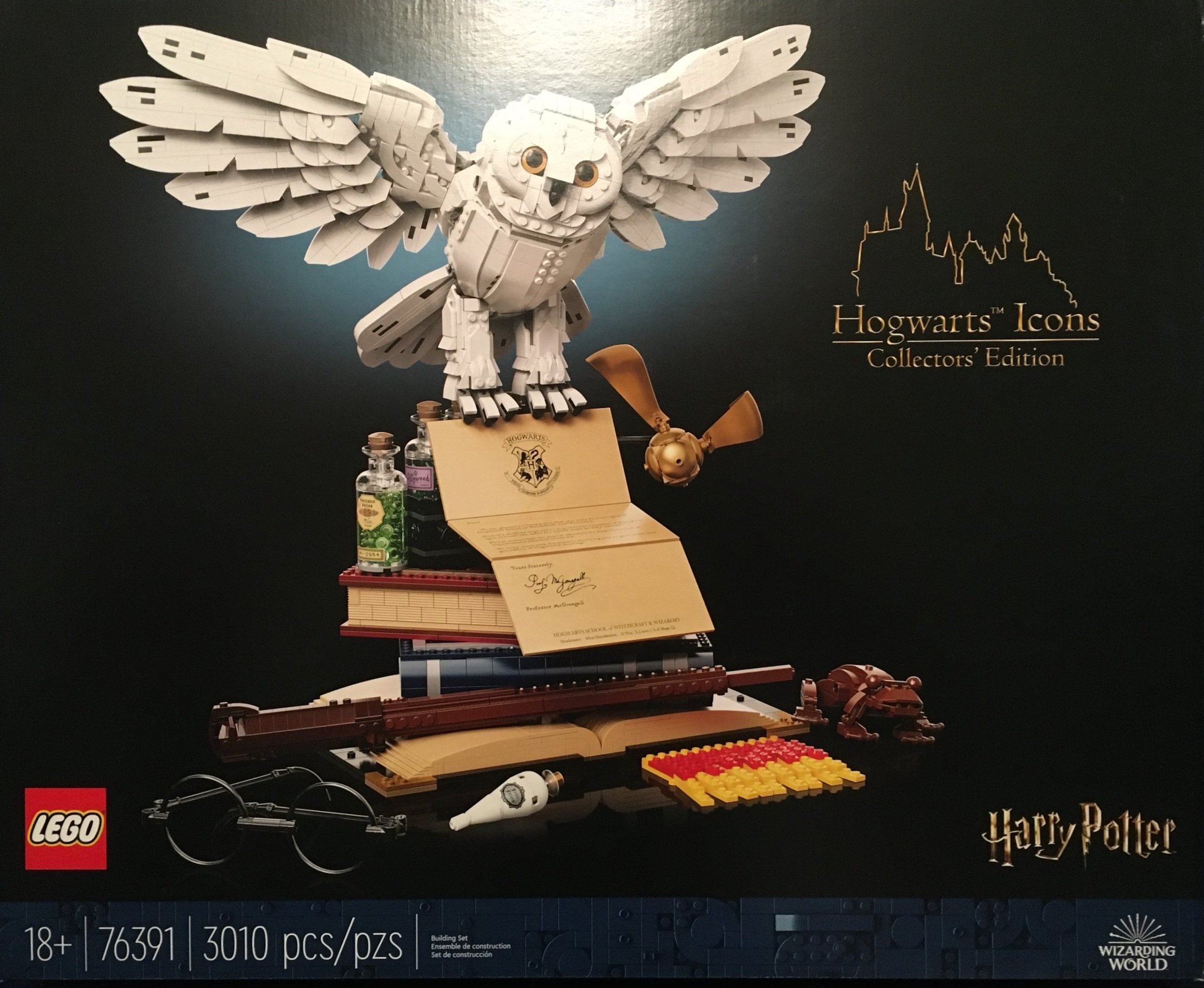LEGO 76391 Harry Potter Hogwarts Icons Collector's Edition