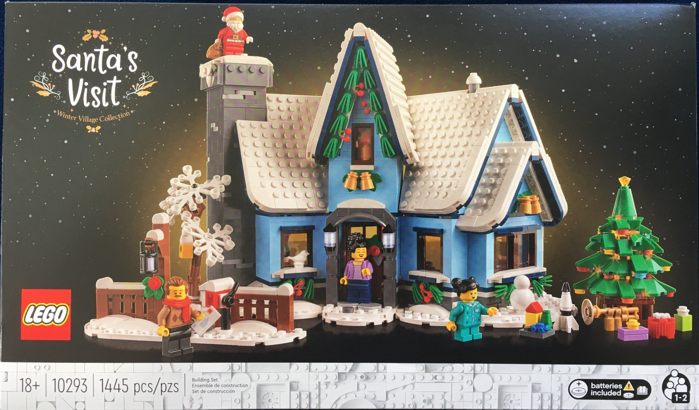  Lego Creator Winter Village Collections Santa's Visit 10293 :  Toys & Games