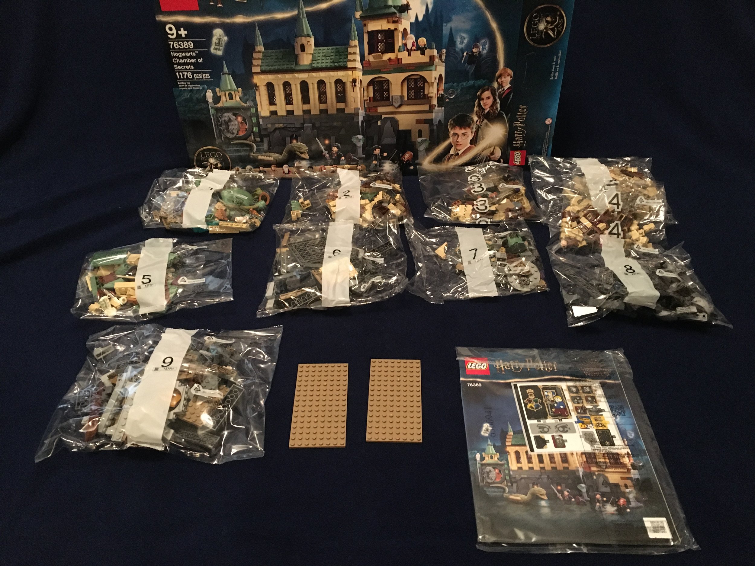 Lego New Harry Potter Minifigures from Hogwarts Chamber of Secrets Set  76389