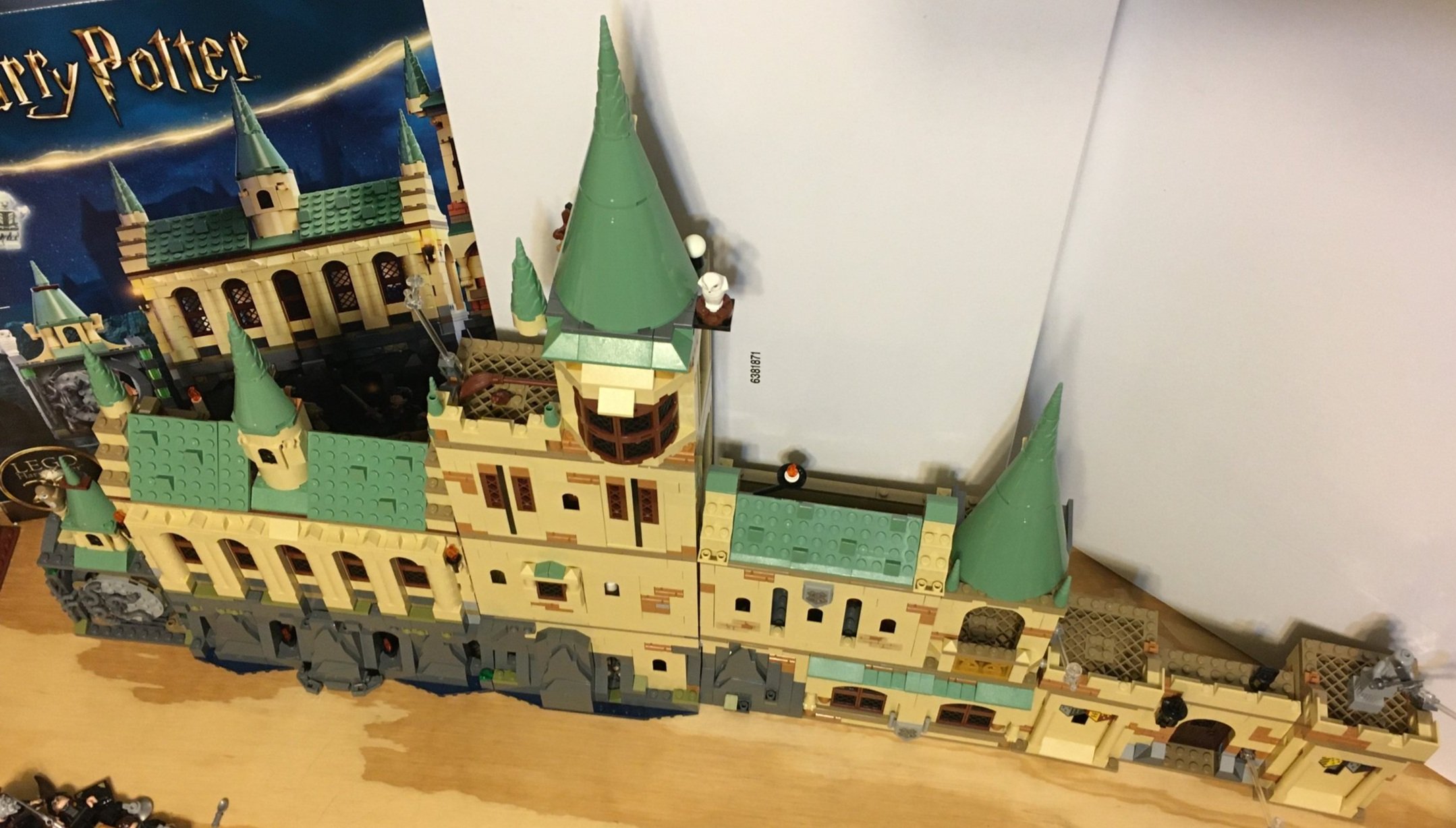 LEGO Harry Potter Hogwarts Castles Combined! (2018-2021 Sets) 