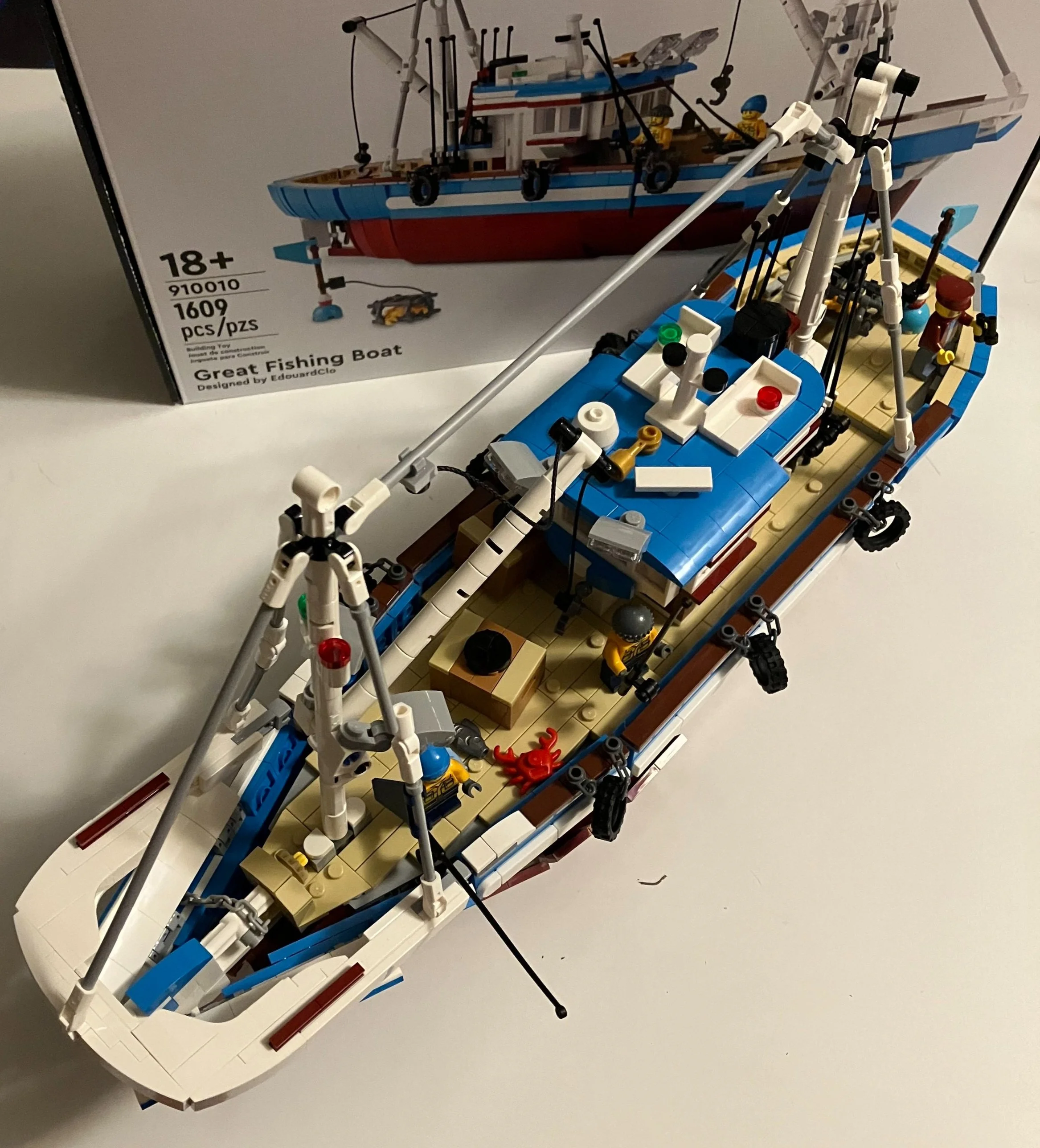 Set Review 910010 1 Great Fishing Boat Bricklink Designer Program 