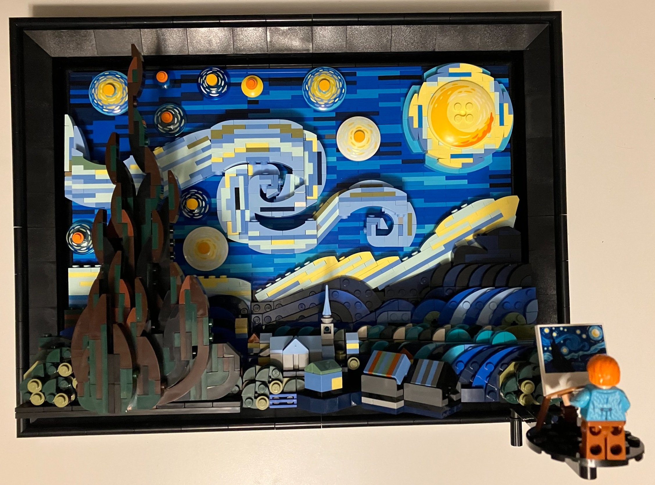 LEGO Ideas 21333: The Starry Night - You'll Gogh nuts for this one.  [Review] - The Brothers Brick