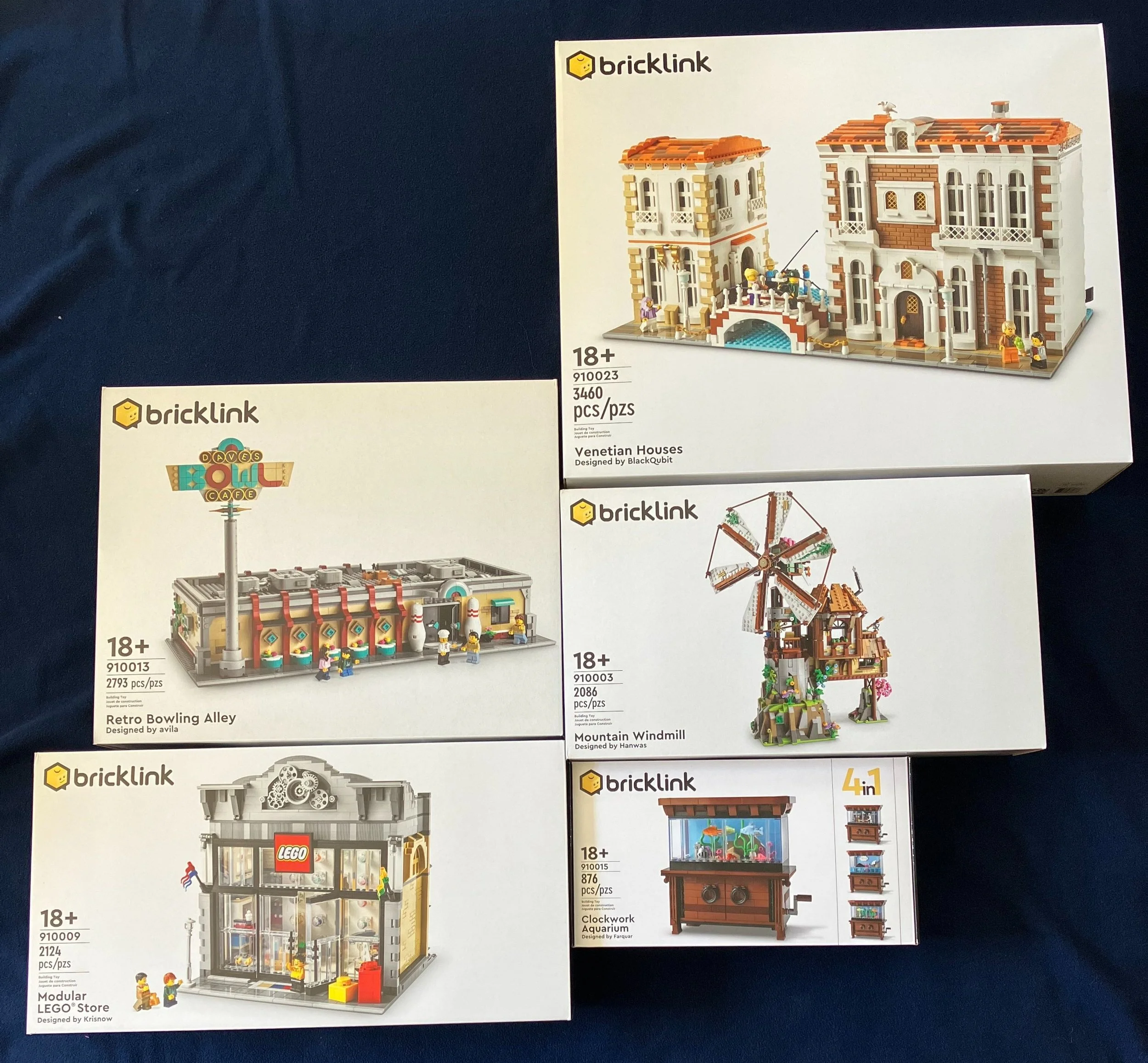 2021 Bricklink Designer Program - Round 2 Sets Finally Delivered!