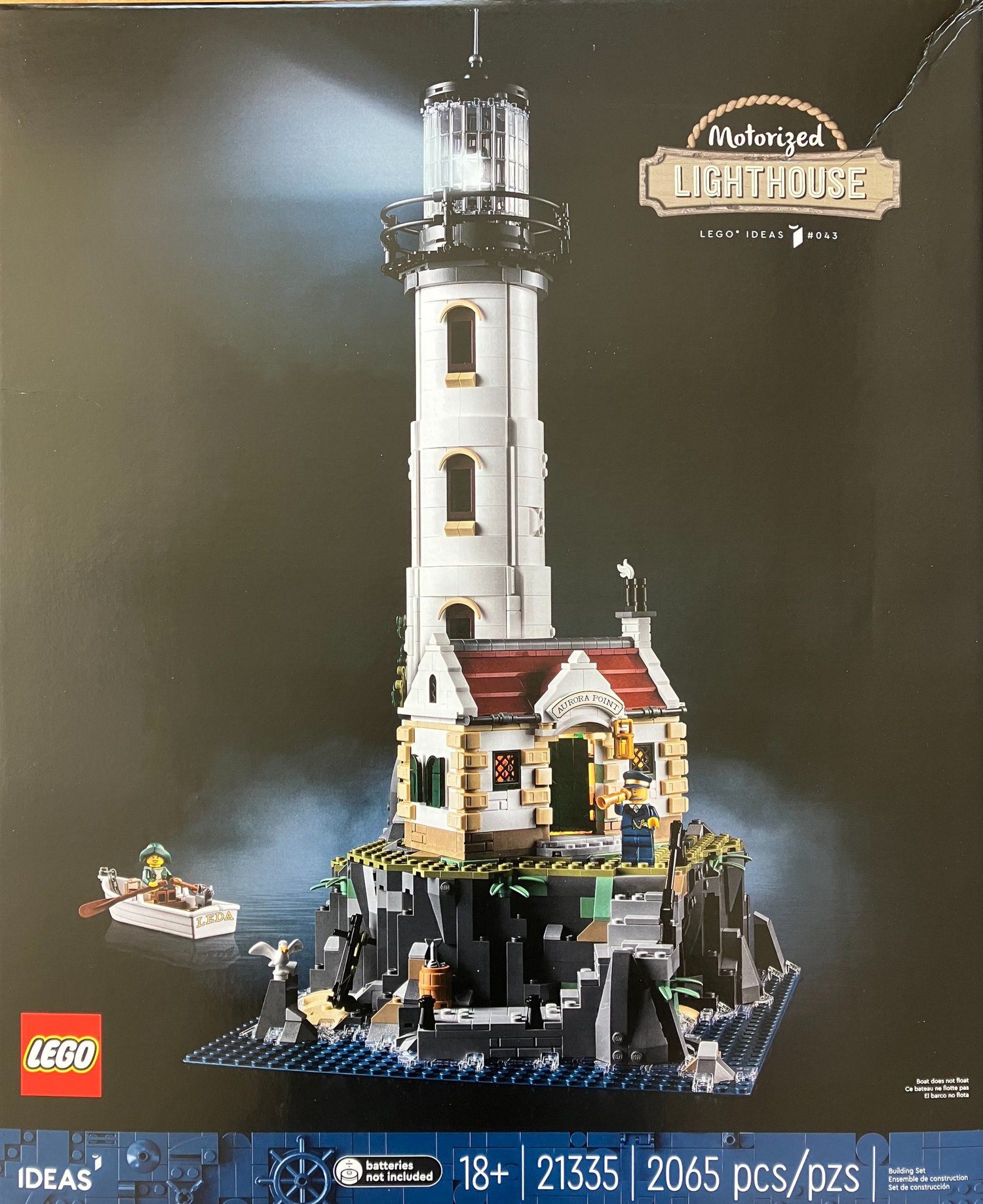 Set Review - #21335-1: Motorized Lighthouse - Lego Ideas — Bricks for Bricks