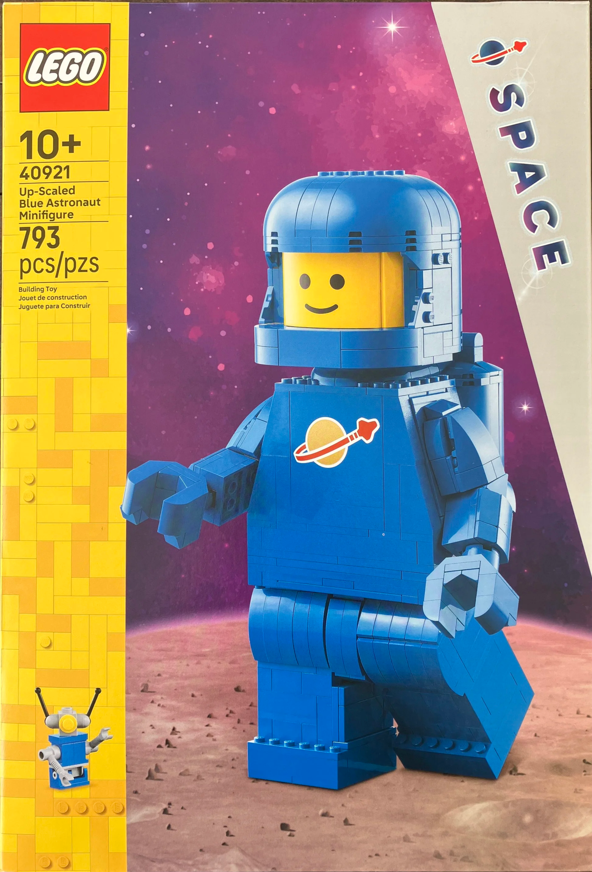 Set Review - #40921-1: Up-Scaled Blue Astronaut Minifigure