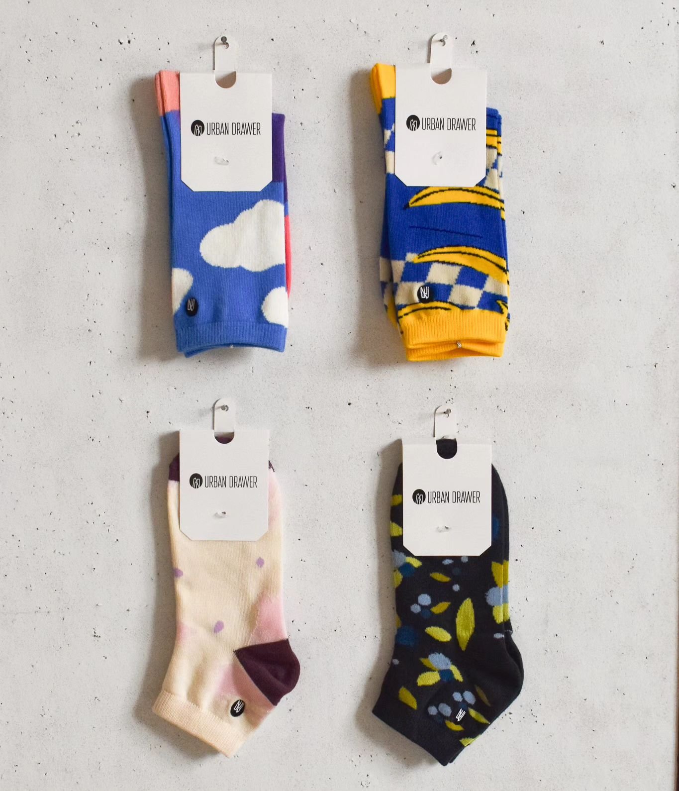 Our summer collection is here! From bold colors to subtle designs, we've got your feet covered for all your summer adventures. 🌞 Available online!

#summerdrop #yegsocks #sockgame #socks #colorfulsocks #summervibes