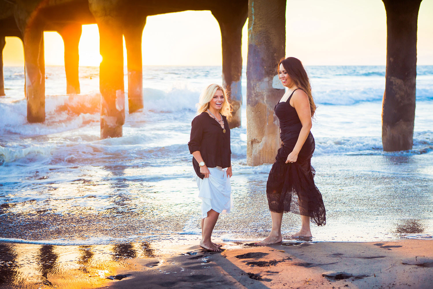 Lean Goddess Manhattan Beach | Stephen Grant Photography