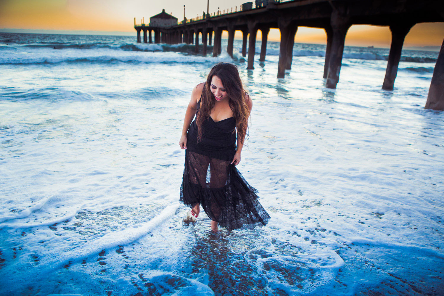 Lean Goddess Manhattan Beach | Stephen Grant Photography