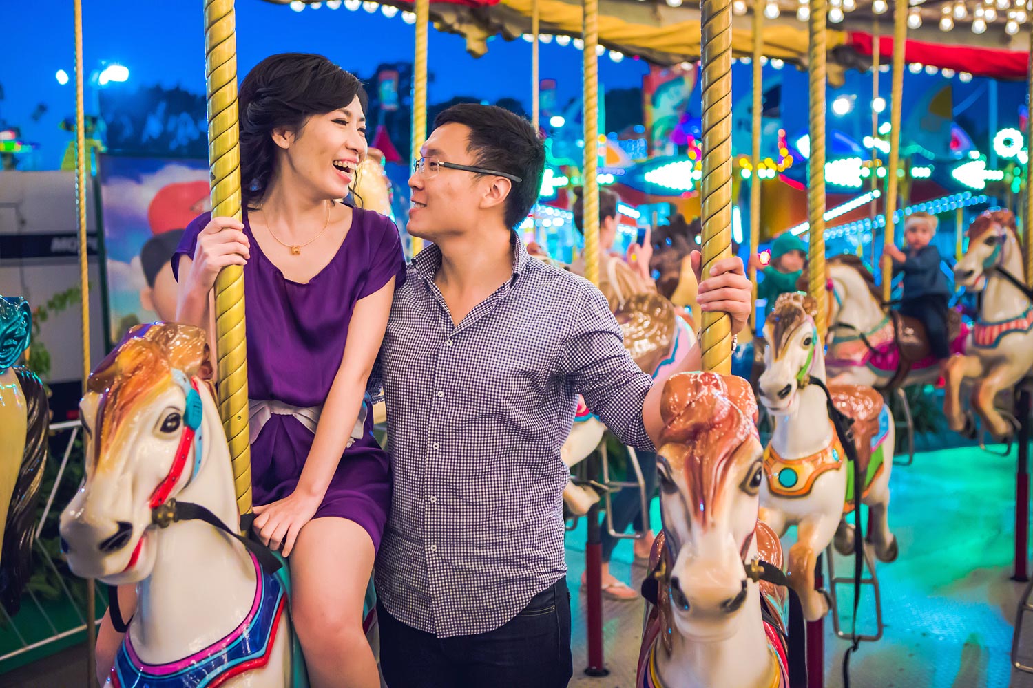OC Fair Engagement | Stephen Grant Photography