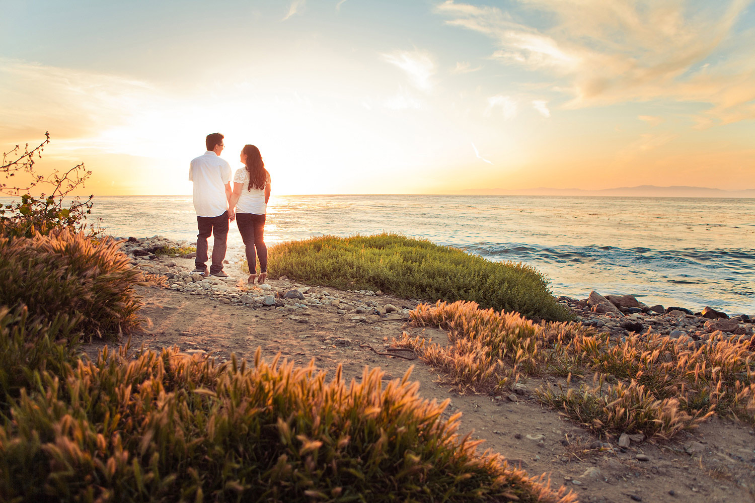 Malaga Cove Engagement Palos Verdes | Stephen Grant Photography