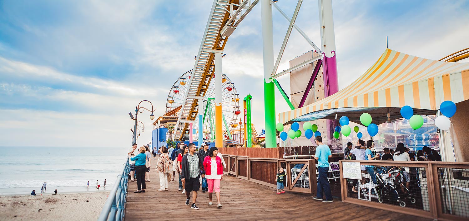 Santa Monica Pier Birthday | Stephen Grant Photography