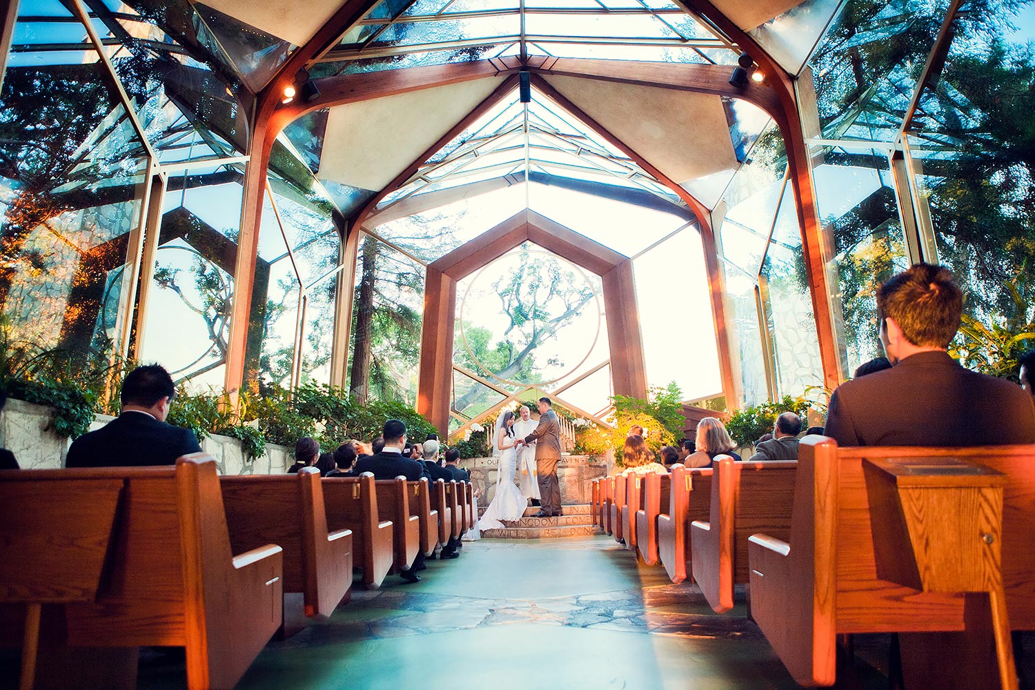 Wayfarer Chapel Wedding | Stephen Grant Photographer