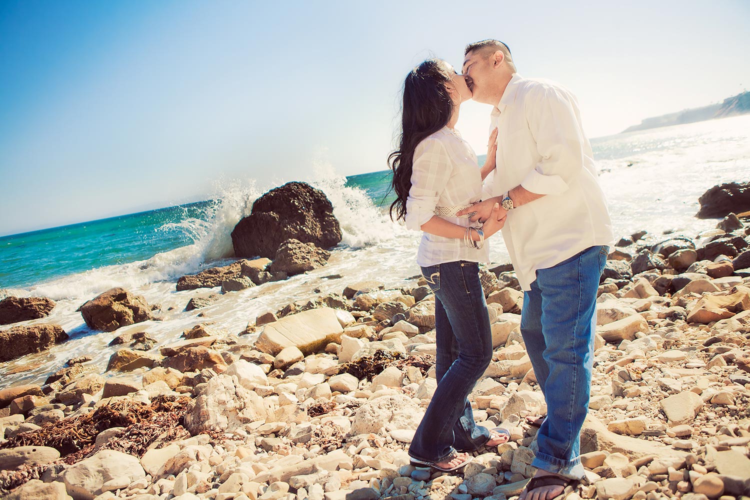 Abalone Cove Engagement | Stephen Grant Photography
